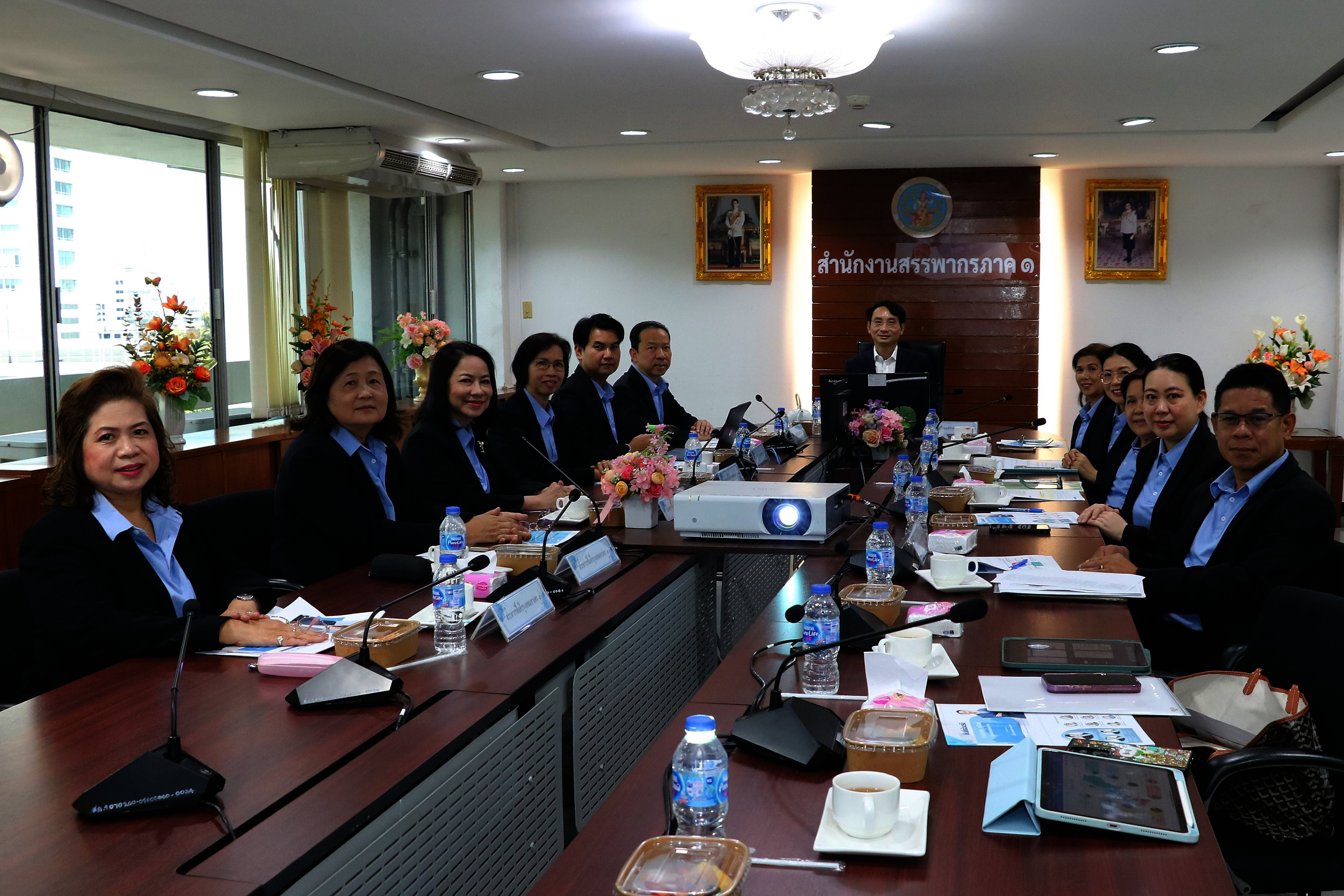 อธิบดีกรมสรรพากรเป็นประธานการประชุมการบริหารการจัดเก็บภาษีของสำนักงานสรรพากรภาค 1