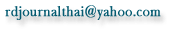 rdjournalthai@yahoo.com
