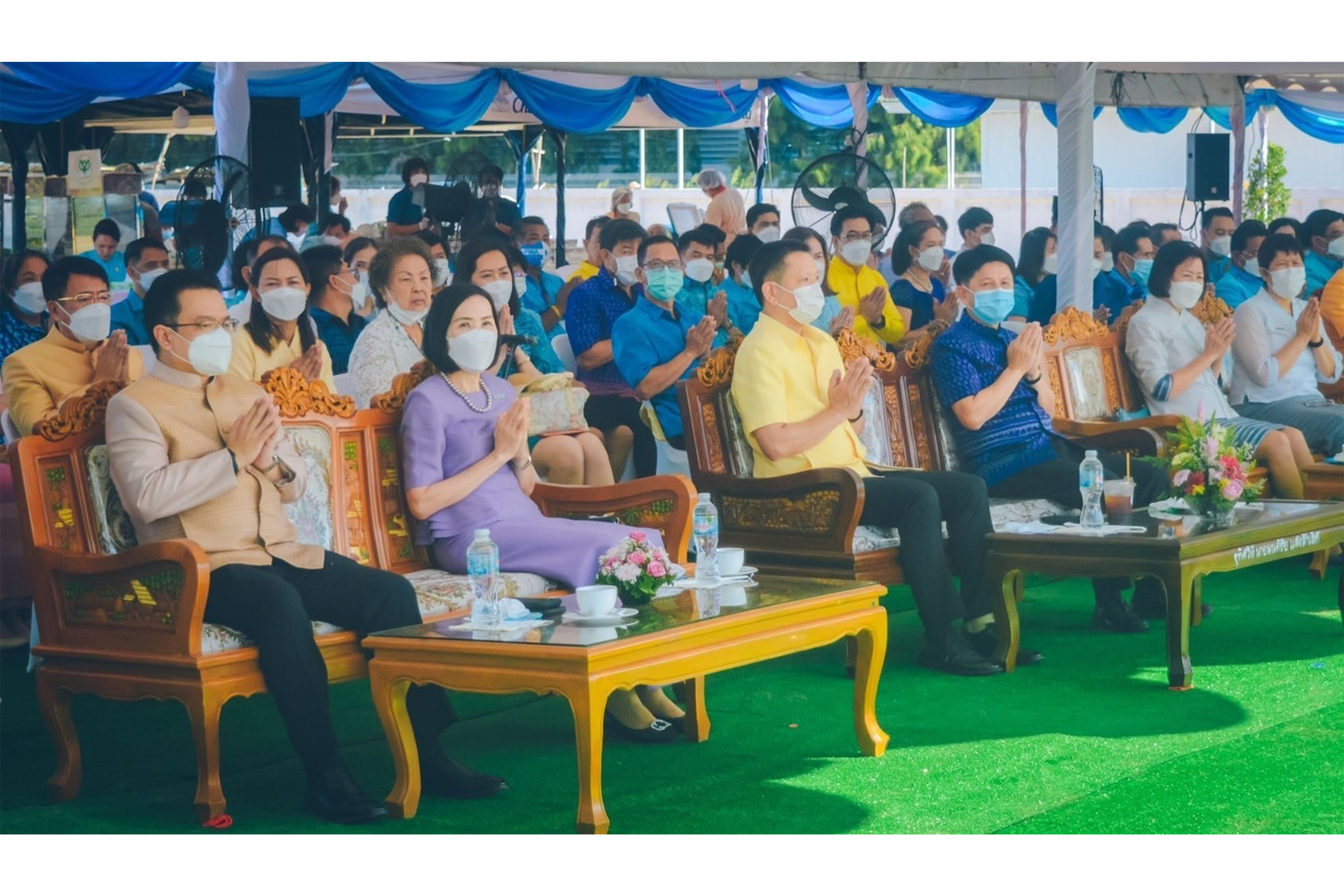 อธิบดีกรมสรรพากรวางศิลาฤกษ์ก่อสร้างอาคารสำนักงานสรรพากรภาค 5 แห่งใหม่