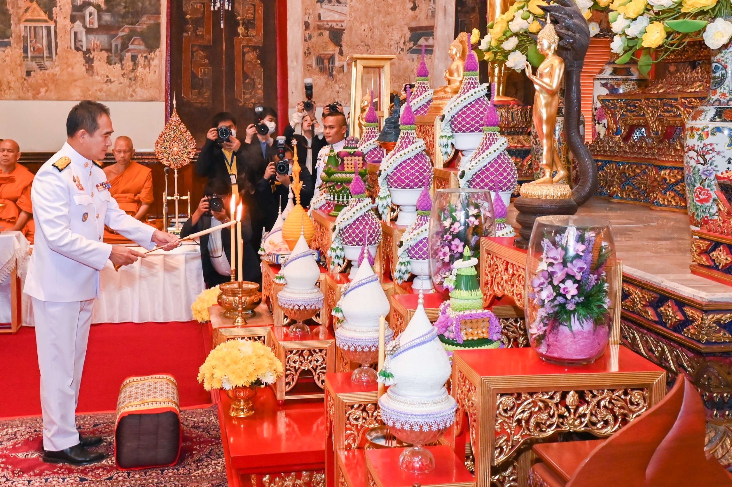 กรมสรรพากรร่วมพิธีถวายผ้าพระกฐินพระราชทานกระทรวงการคลัง ประจำปีพุทธศักราช 2566 