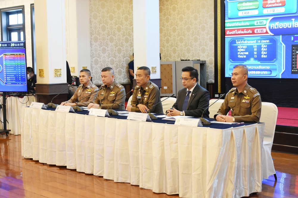 กรมสรรพากรร่วมแถลงข่าวกับสำนักงานตำรวจแห่งชาติ เรื่องมาตรการแจ้งเตือนประชาชนระวังแก๊งคอลเซ็นเตอร์
