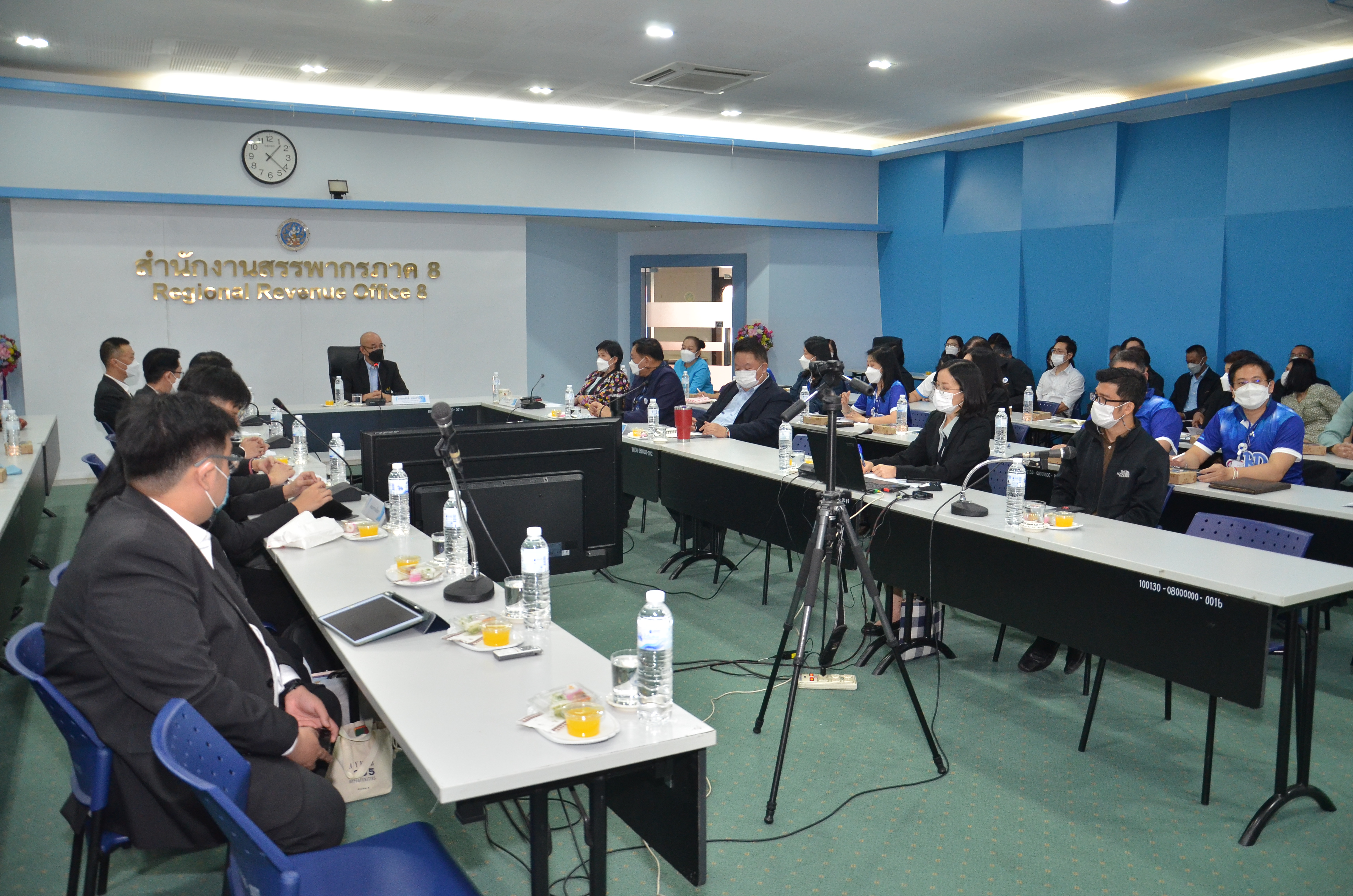 กรมสรรพากรตรวจเยี่ยม สำนักงานสรรพากรภาค 8 และหน่วยงานในสังกัด