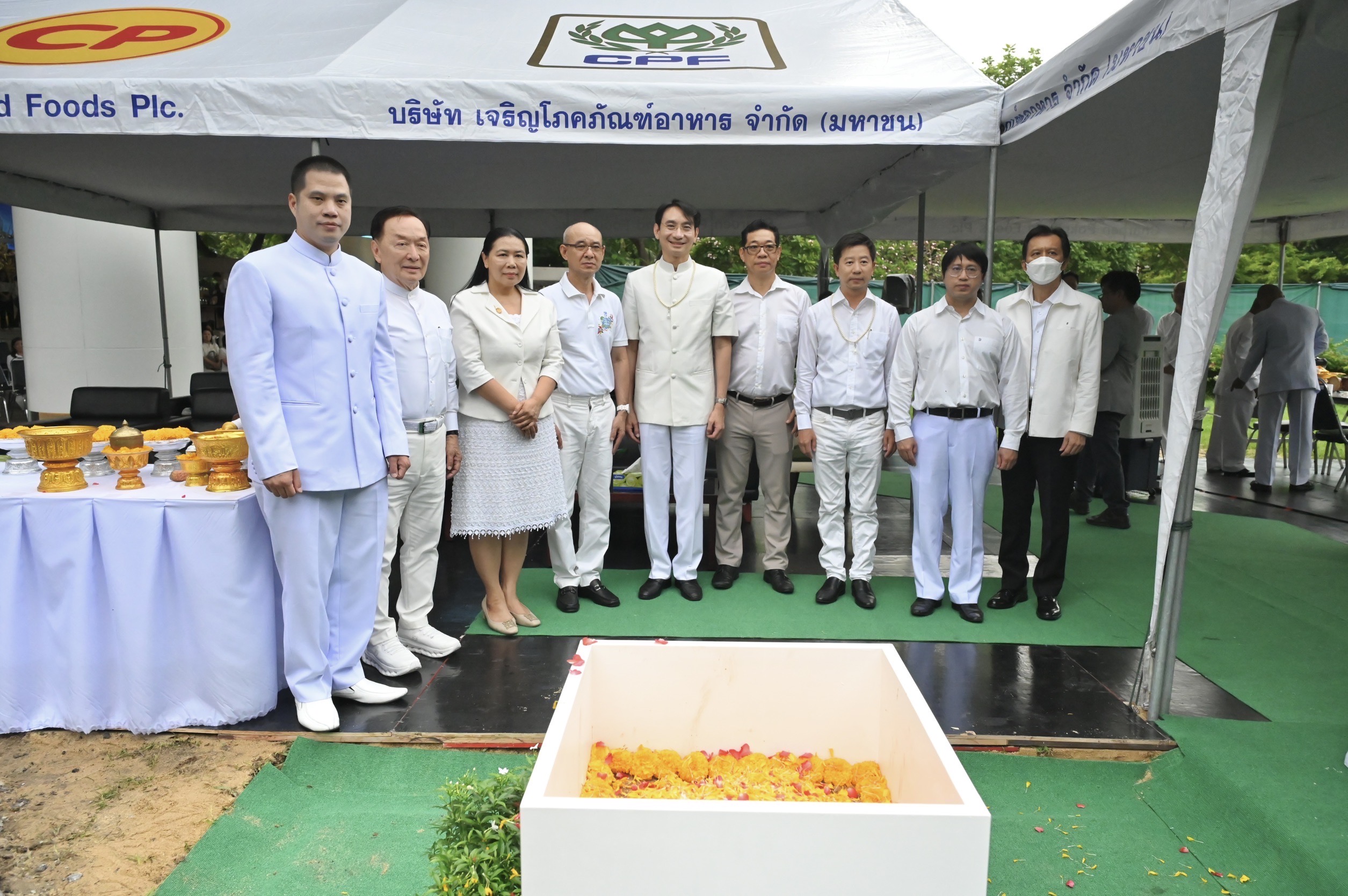 พิธียกเสาเอกมณฑป ประดิษฐานพระอุเทนธรรมราชา ณ กรมสรรพากร