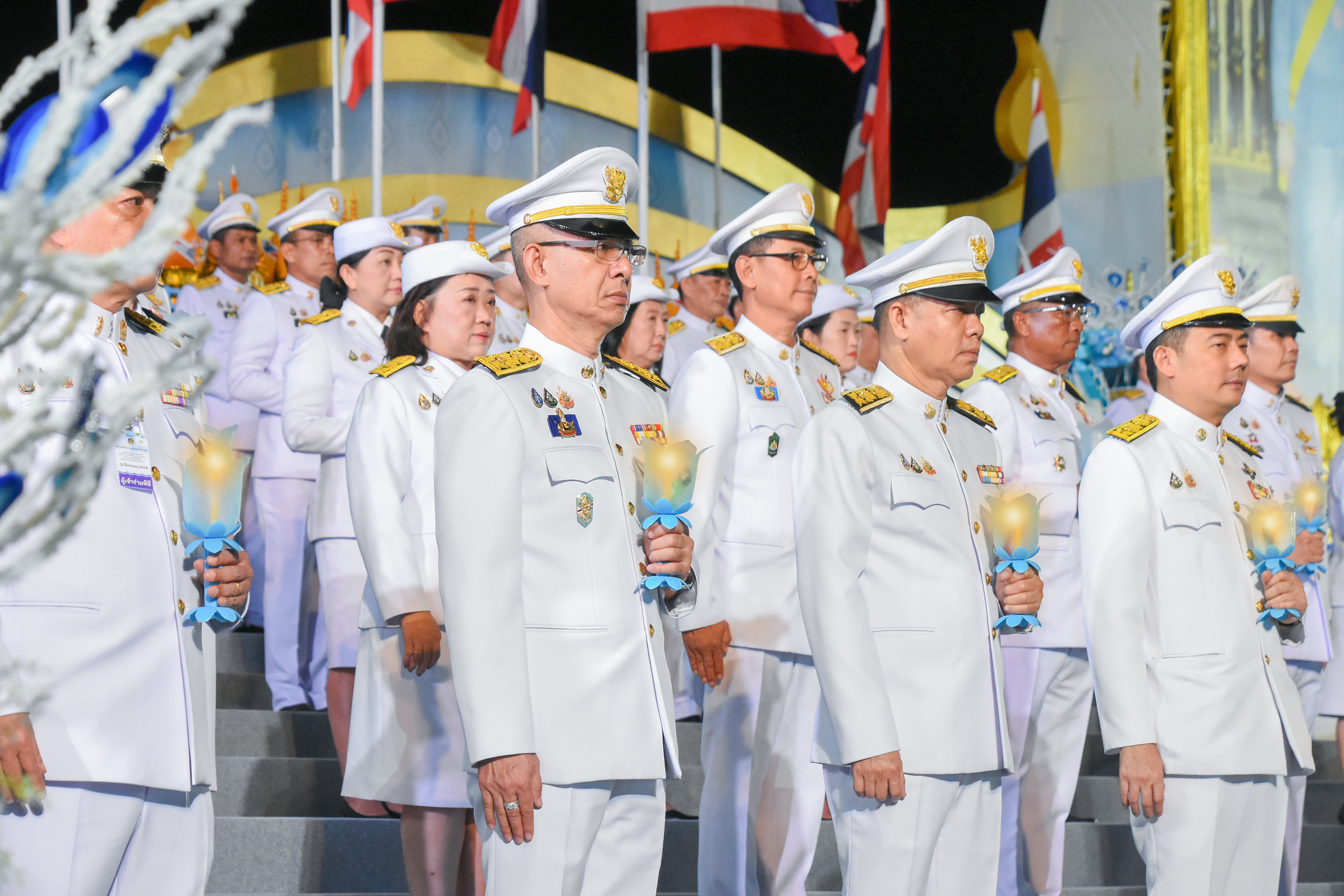 กรมสรรพากรร่วมพิธีจุดเทียนถวายพระพรชัยมงคล เฉลิมพระเกียรติสมเด็จพระนางเจ้าสิริกิติ์ พระบรมราชินีนาถ พระบรมราชชนนีพันปีหลวง เนื่องในโอกาสวันเฉลิมพระชนมพรรษา 12 สิงหาคม 2568