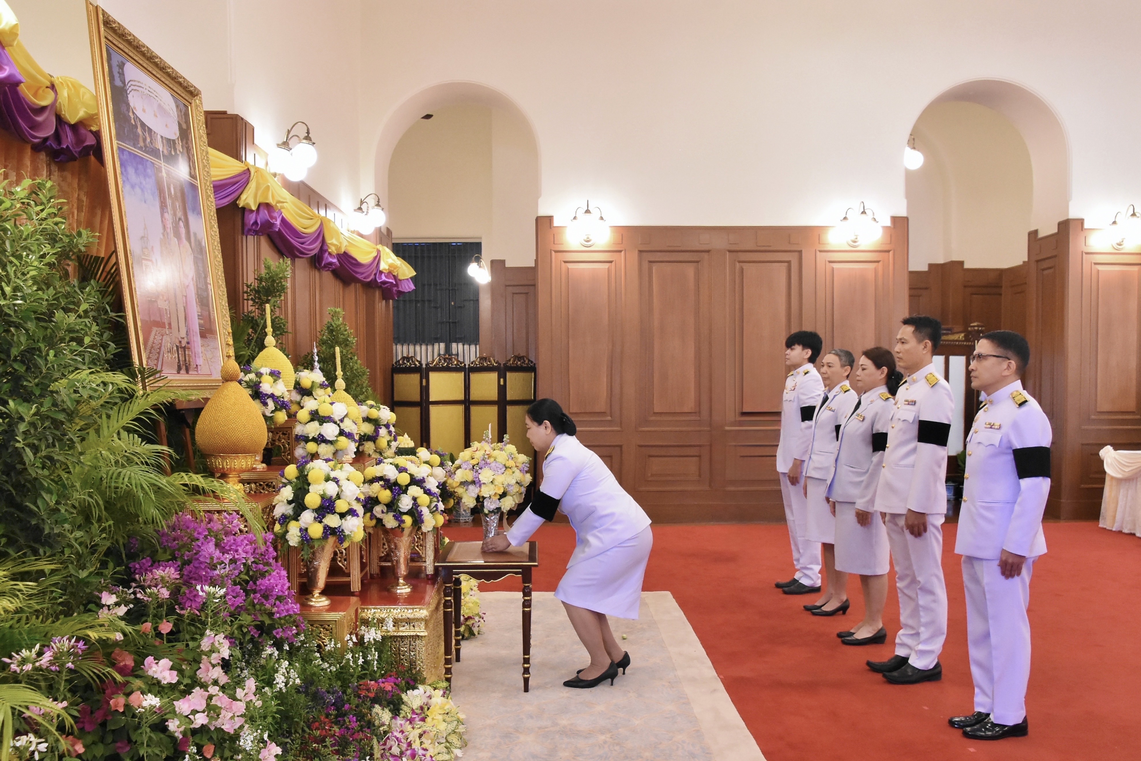 กรมสรรพากรทูลเกล้าฯ ถวายแจกันดอกไม้ และลงนามถวายพระพร เนื่องในวันขึ้นปีใหม่ พ.ศ. 2569