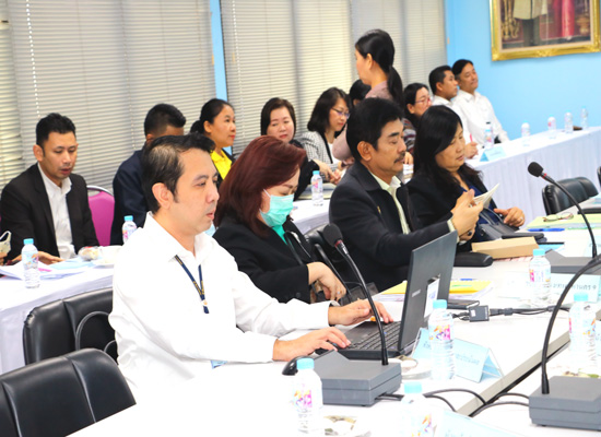 ท่านวิรัตน์ ลอยจิรากุล สรรพากรภาค 1 และ คณะฯ ประชุมการบริหารงานจัดเก็บภาษีระดับจังหวัด/สท. (ก.บ.จ.) ครั้งที่ 3/2563