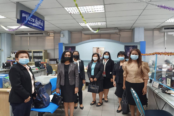 ท่านสมจิตร์ ฉันท์ทอง สรรพากรภาค 1 และ คณะฯ ตรวจเยี่ยม สท.กทม.3 และ สส.ในสังกัด เพื่อรับฟังปัญหา ให้คำแนะนำ และให้กำลังใจในการปฏิบัติงานของเจ้าหน้าที่ เมื่อวันที่ 22 มกราคม 2564