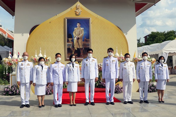 กรมสรรพากรถวายผ้าพระกฐินพระราชทาน ประจำปีพุทธศักราช 2564 ณ วัดราชผาติการาม วรวิหาร เมื่อวันที่ 3 พฤศจิกายน 2564
