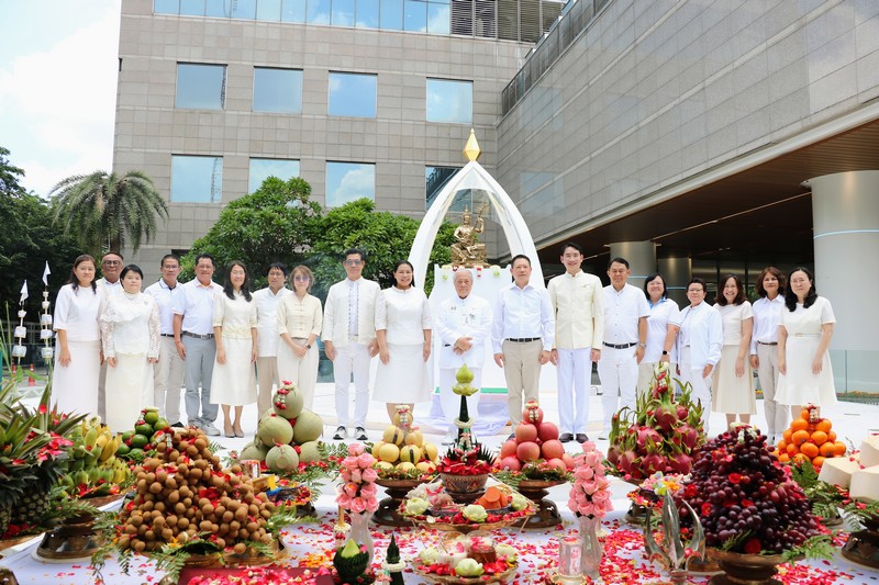 พิธีประดิษฐานพระอุเทนธรรมราชา ณ กรมสรรพากร