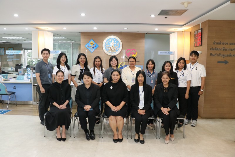 ​​ที่ปรึกษาด้านเทคโนโลยีสารสนเทศและการสื่อสาร กรมสรรพากร ตรวจเยี่ยมสำนักงานสรรพากรพื้นที่สาขาปทุมวัน 1 ตามโครงการศูนย์ราชการสะดวก (GECC)