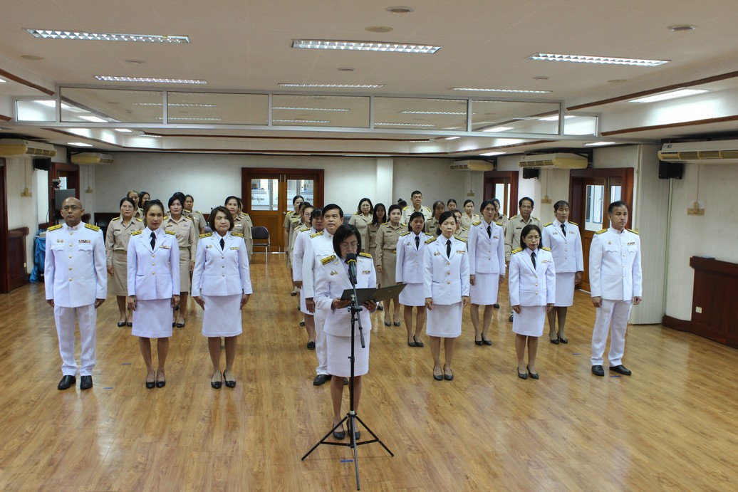 ประมวลภาพพิธีถวายสัตย์ปฏิญาณเพื่อเป็นข้าราชการที่ดีและพลังของแผ่นดิน ประจำปี 2568