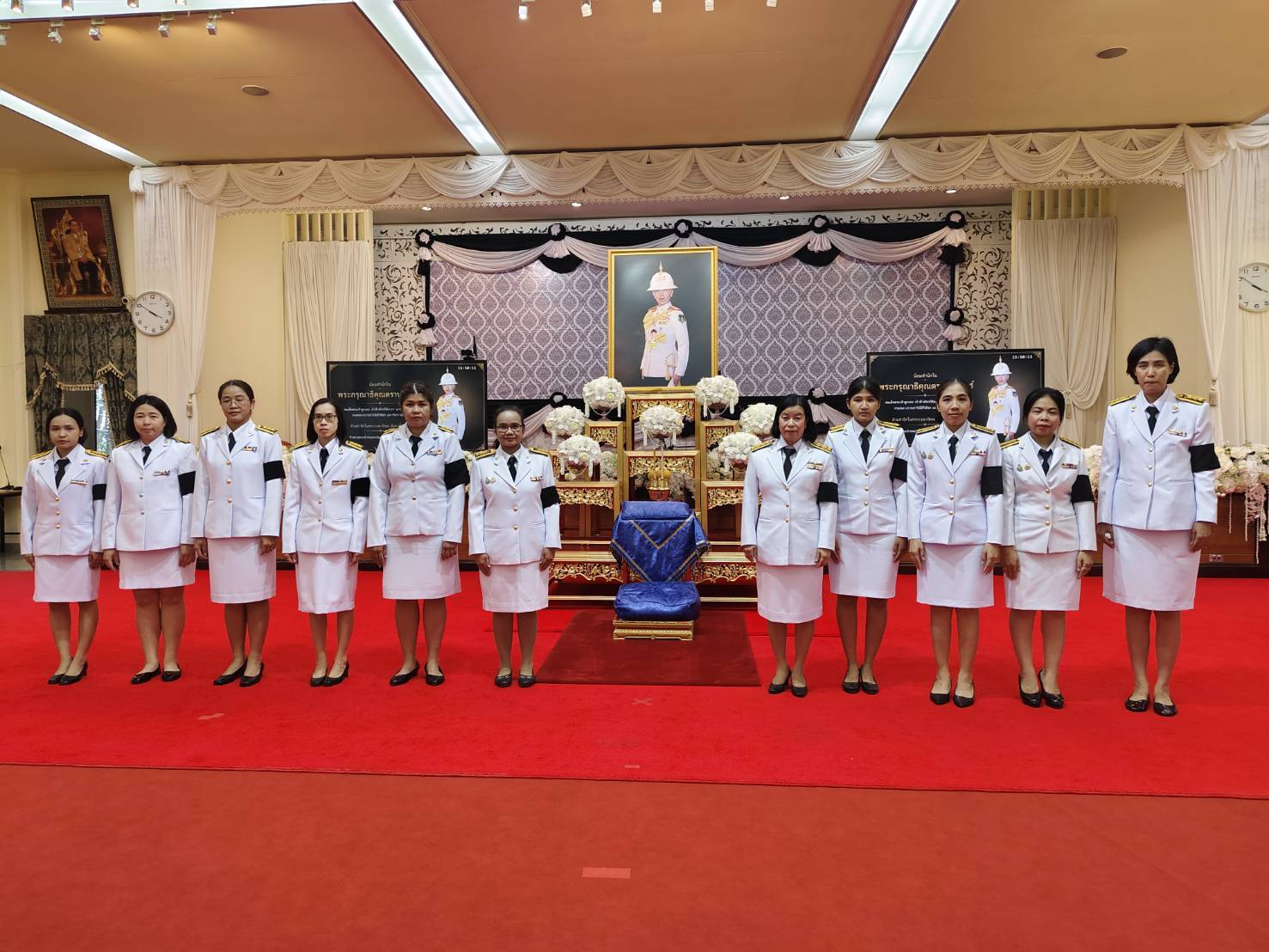 23..รัฐพิธีบำเพ็ญกุศลสวดพระอภิธรรมดาอุทิศถวายพระกุศลแด่สมเด็จพระเจ้าลูกเธอเจ้าฟ้าพัชรกิติยาภา นเรนทิราเทพยวดี กรมหลวงราชสาริณีพัชร มหาวัชรราชธิดา
