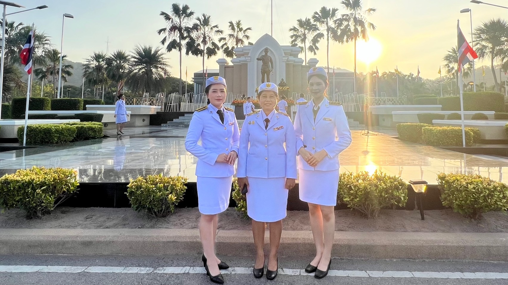 ร่วมงานพิธีวันคล้ายวันสวรรคตสมเด็จพระนเรศวรมหาราช ในวันที่ 25 เมษายน 2567 ณ กรมทหารราบที่21 รักษาพระองค์ฯ