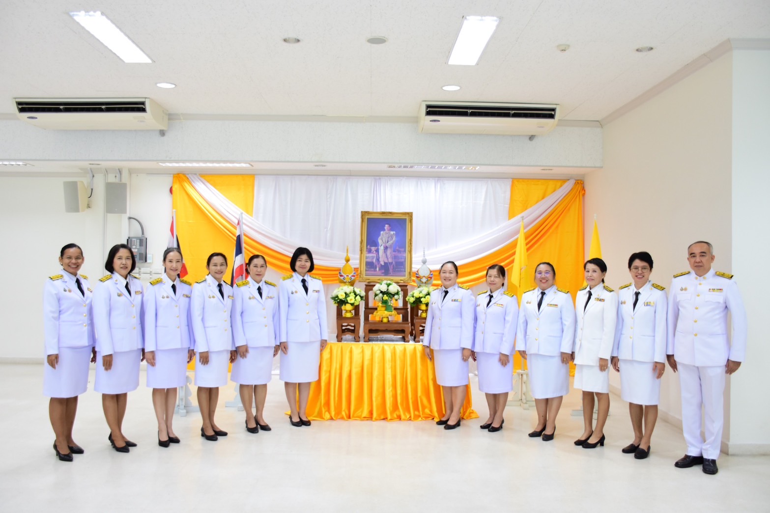 พิธีถวายพระพรชัยมงคล และพิธีถวายสัตย์ปฏิญาณเพื่อเป็นข้าราชการที่ดี และพลังของแผ่นดิน  เนื่องในโอกาสวันเฉลิมพระชนมพรรษาพระบาทสมเด็จพระเจ้าอยู่หัว 28 กรกฎาคม 2568