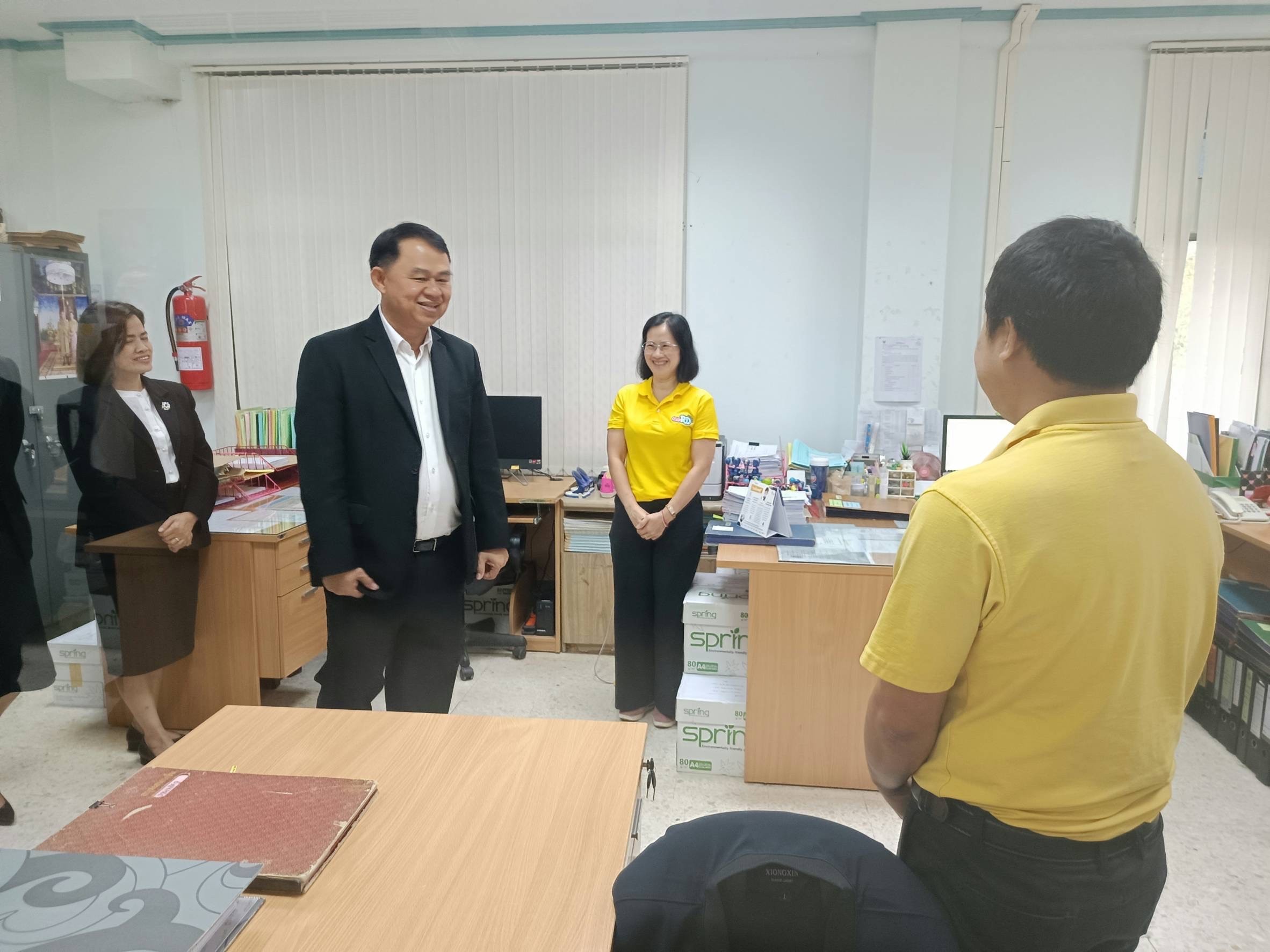 ท่านสมจินต์ นิเทศพัตรพงศ์ สรรพากรภาค5 เข้าตรวจราชการ สำนักงานสรรพการพื้นที่สระแก้ว และสำนักงานสรรพากรพื้นที่สาขาในสังกัด ระหว่างวันที่ 5-7 กุมภาพันธ์ 2567