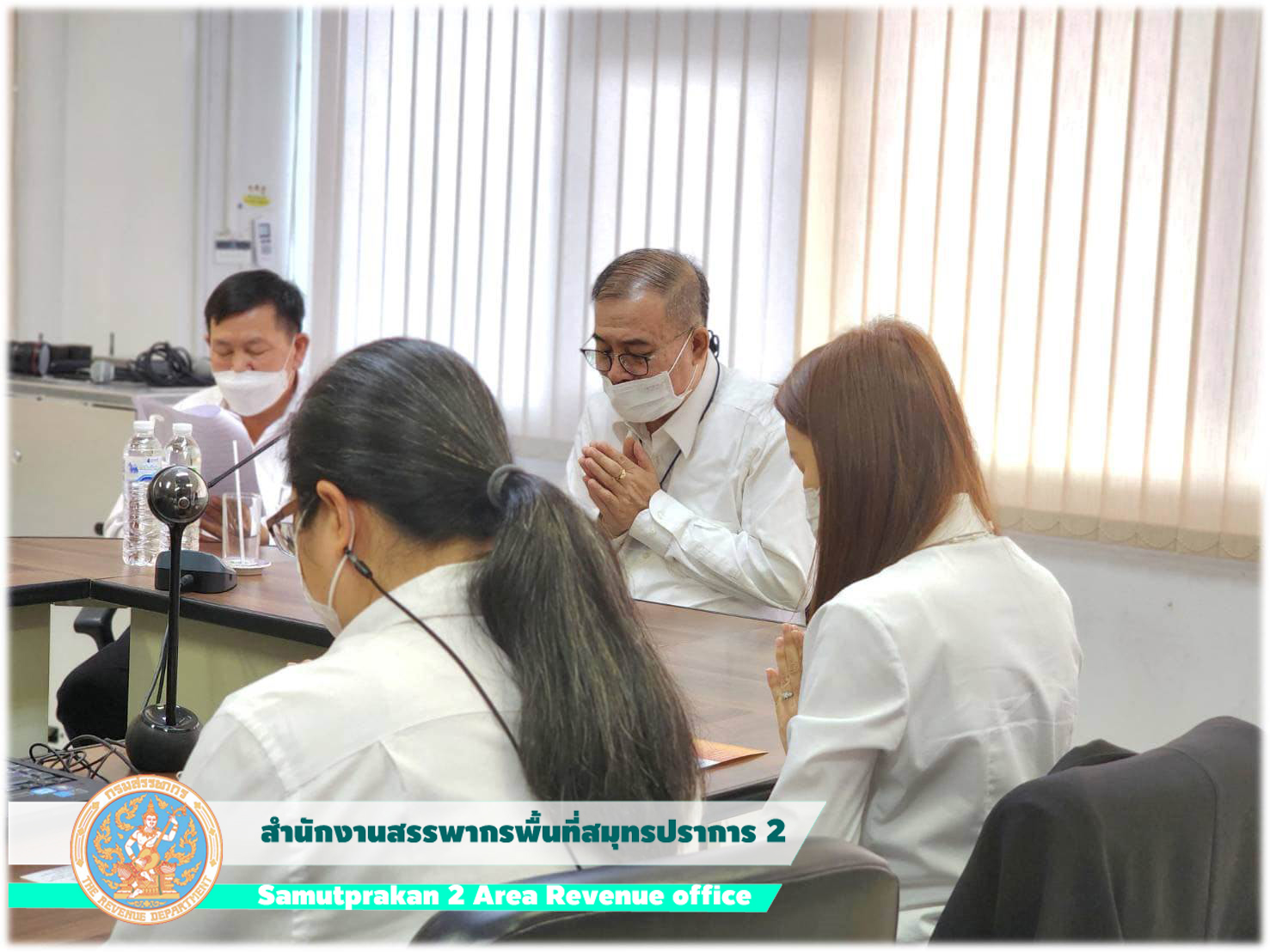สวดโพชฌังฯ เพื่อถวายพระพรแด่สมเด็จพระเจ้าลูกเธอฯ ก่อนประชุม กบอ. (ครั้งที่ 2)