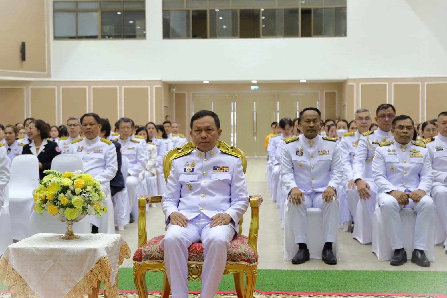 เข้าร่วมพิธีวันคล้ายวันสวรรคต“พระบาทสมเด็จพระมงกุฎเกล้าเจ้าอยู่หัว“ ประจำปี 2567 เพื่อเป็นการน้อมรำลึกถึงพระมหากรุณาธิคุณของพระบาทสมเด็จพระมงกุฎเกล้าเจ้าอยู่หัว ณ ห้องประชุมอาคารศาลาประชาคมจังหวัดสมุทรปราการ  โดยมีนายศุภมิตร ชิณศรี ผู้ว่าราชการจังหวัดสมุทรปราการ  เป็นประธานในพิธี