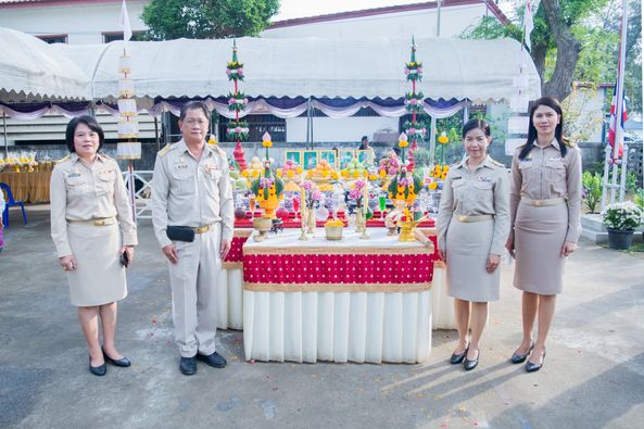 พิธีบวงสรวงเจ้าพ่อราชูปโภค-เจ้าพ่อโรงโกศ-เครื่องเกียรติยศประกอบศพประจำปี ๒๕๖๖