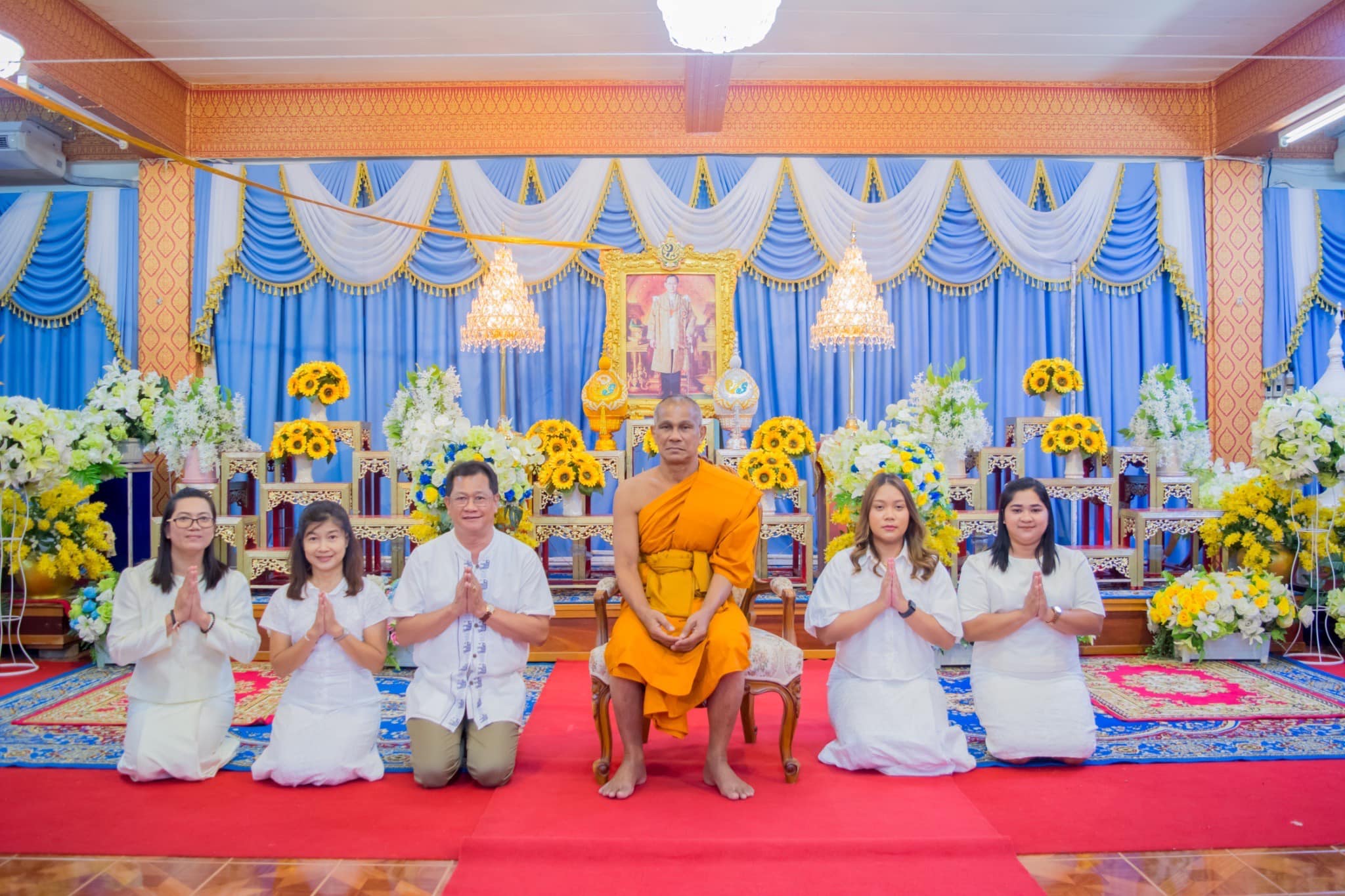 พิธีสวดพระพุทธมนต์ถวายเป็นพระราชกุศล เนื่องในโอกาส วันนวมินทรมหาราช สมเด็จพระบรมชนกาธิเบศร มหาภูมิพลอดุลยเดชมหาราช บรมนาถบพิตร