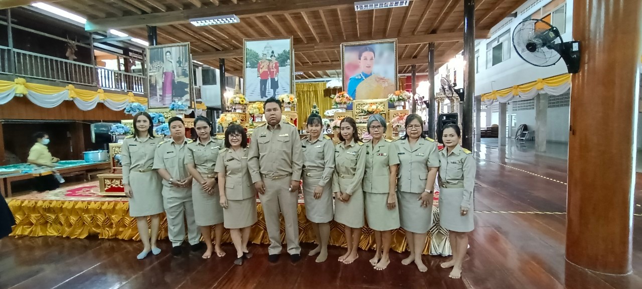 โครงการเข้าวัดปฏิบัติธรรมวันธรรมสวนะ “ครอบครัวหิ้วตะกร้า ศรัทธาอิ่มบุญ อุดหนุนชุมชน” ประจำปีงบประมาณ พ.ศ ๒๕๖๖  (ครั้งที่ ๒ )