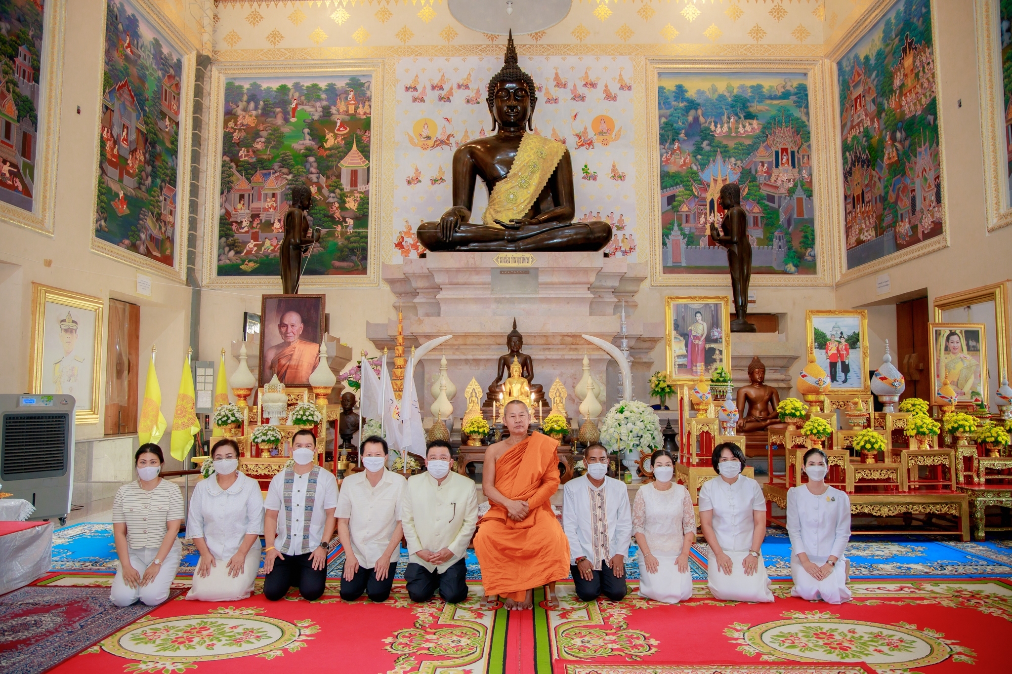 พิธีเจริญพระพุทธมนต์ถวายเป็นพระกุศลเนื่องในโอกาสฉลองพระชนมายุ ๘ รอบ ๙๖ พรรษา สมเด็จพระอริยวงศาคตญาณ สมเด็จพระสังฆราช สกลมหาสังฆปริณายก