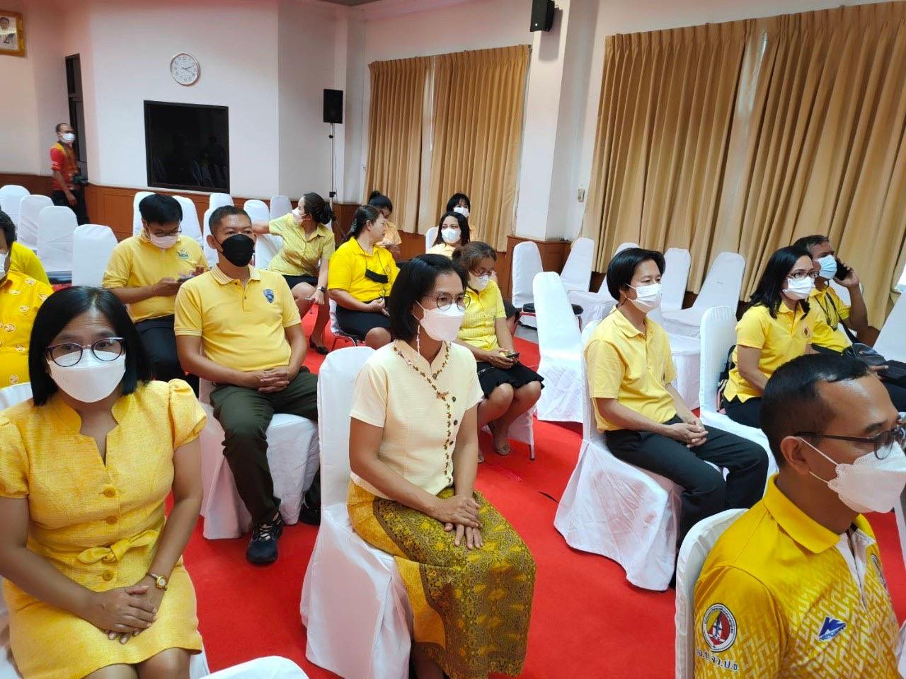 พิธีเจริญพระพุทธมนต์ ปฏิบัติธรรมเจริญสมาธิภาวนา เพื่อถวายพระราชกุศลแด่พระบาทสมเด็จพระปรเมนทรรามาธิบดีศรีสินทรมหาวชิราลงกรณ พระวชิรเกล้าเจ้าอยู่หัว เนื่องในโอกาสวันเฉลิมพระชนมพรรษา ๒๘ กรกฎาคม ๒๕๖๖ ผ่านสื่ออิเล็กทรอนิกส์ (Zoom) 