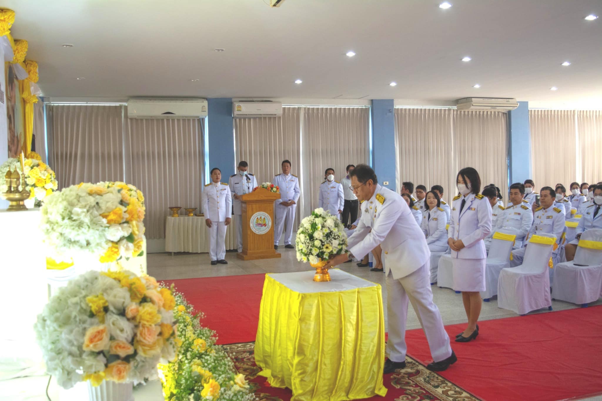 พิธีถวายราชสักการะ พระบาทสมเด็จพระบรมชนกาธิเบศร มหาภูมิพลอดุลยเดชมหาราช บรมนาถบพิตร 
