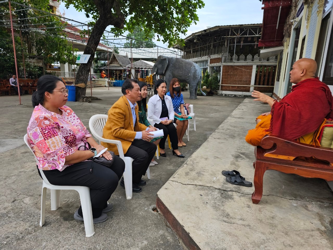 ประชาสัมพันธ์ระบบบริจาคอิเล็กทรอนิกส์ (e-Donation) ณ วัดกุยบุรี ต.กุยบุรี อ.กุยบรี จ.ประจวบคีรีขันธ์