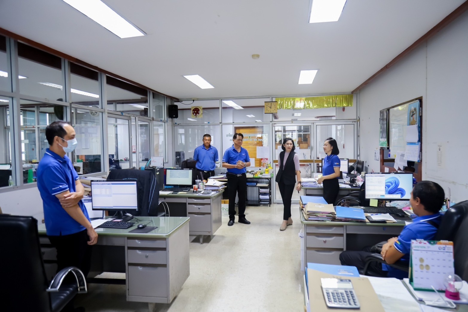 ตรวจราชการ และรับมอบนโยบายการปฏิบัติงานจากกรมสรรพากร ประจำปีงบประมาณ พ.ศ. ๒๕๖๗ ณ สำนักงานสรรพากรพื้นที่ประจวบคีรีขันธ์ 