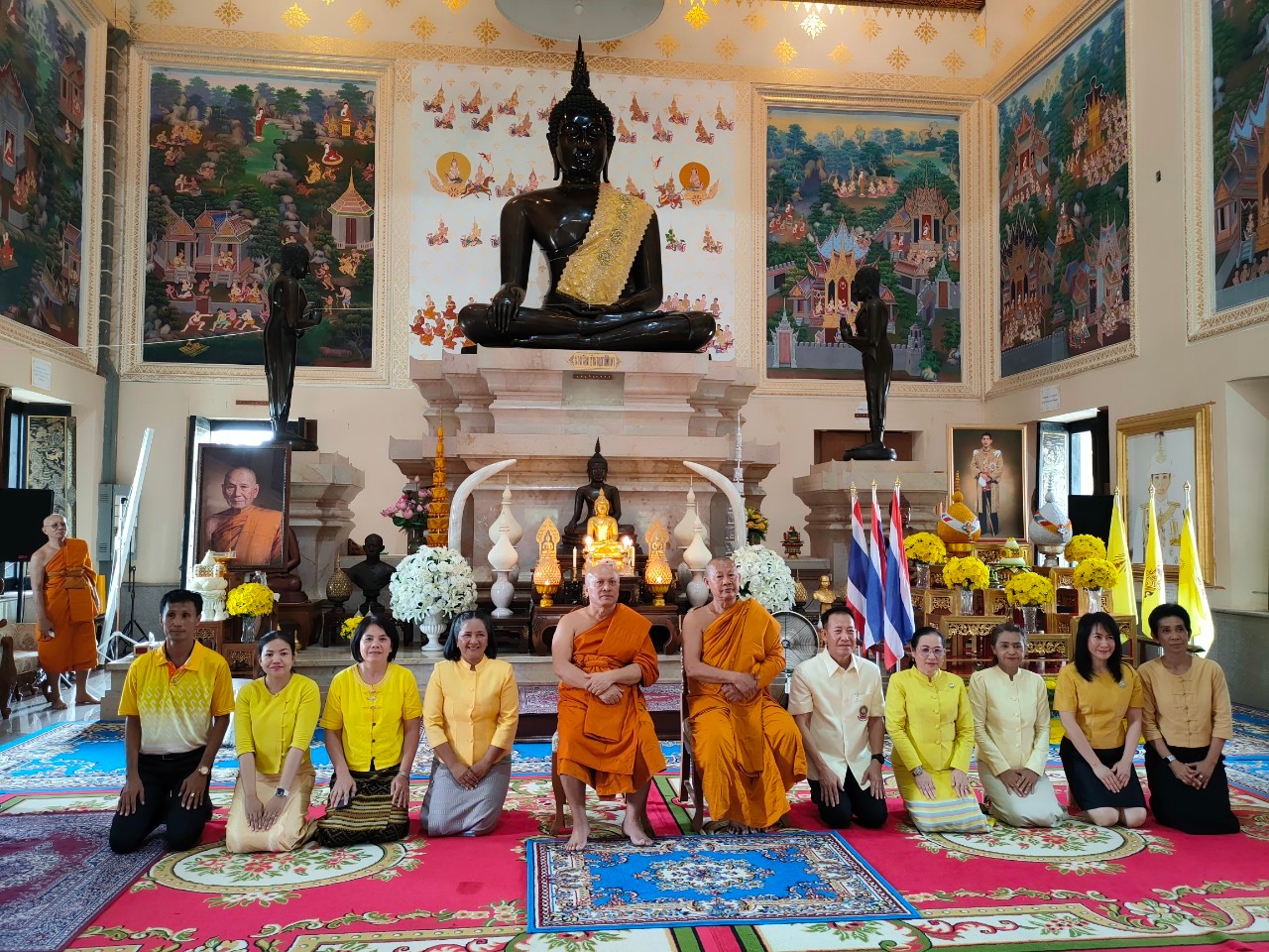 พิธีเจริญพระพุทธมนต์เฉลิมพระเกียรติถวายพระพรชัยมงคลแด่ พระบาทสมเด็จพระเจ้าอยู่หัว เนื่องในโอกาสวันเฉลิมพระชนมพรรษา ๖ รอบ ๒๘ กรกฎาคม ๒๕๖๗