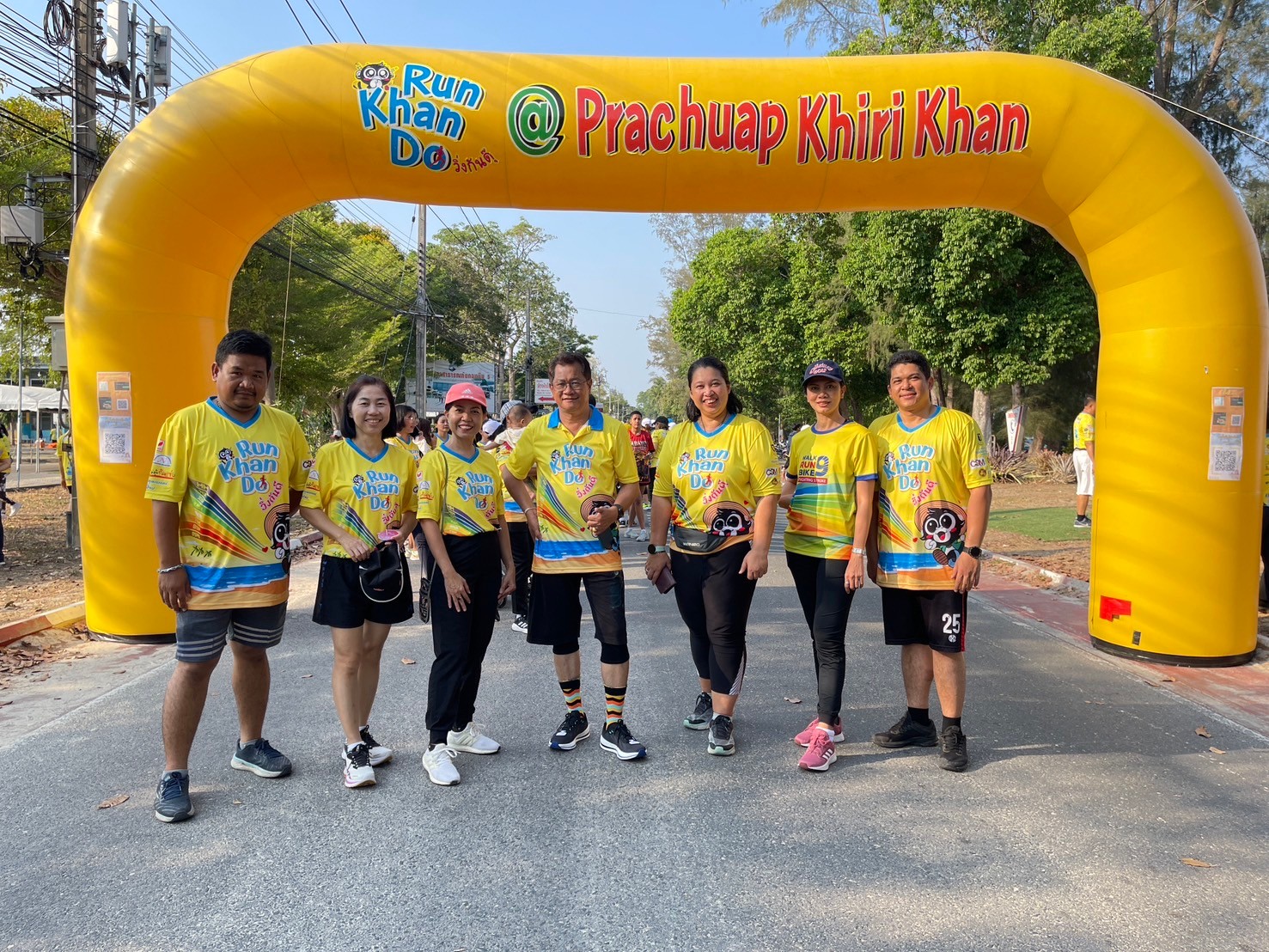 กิจกรรมวิ่งประจวบคีรีขันธ์ Run Khan Do