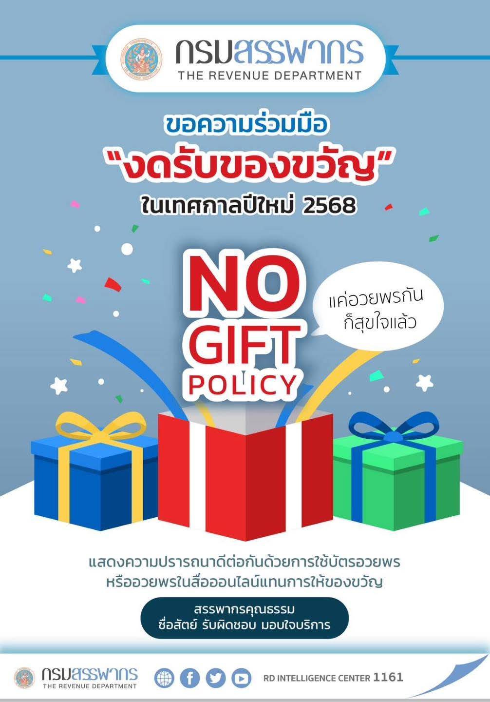 No Gift Policy
