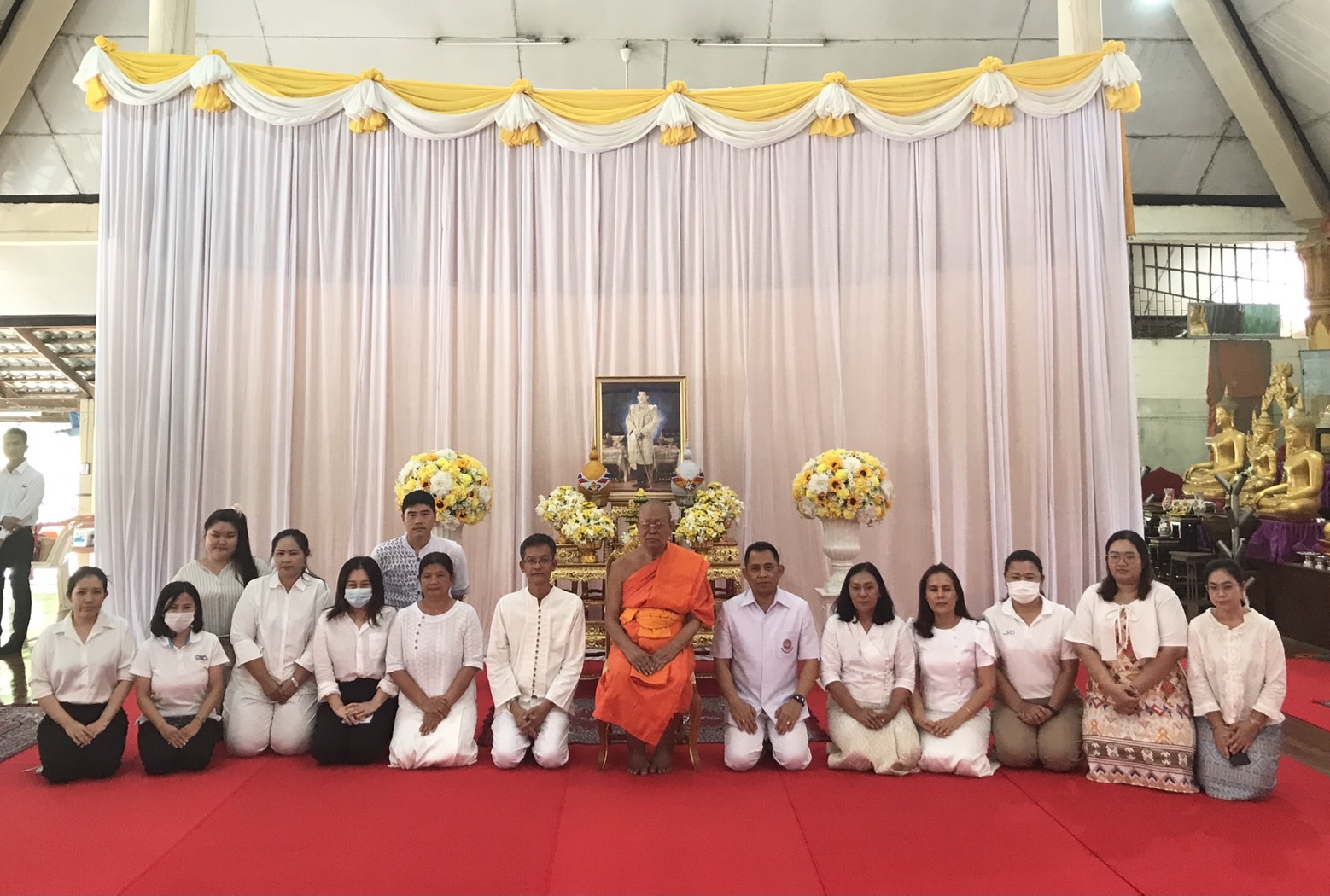 พิธีเจริญพระพุทธมนต์เฉลิมพระเกียรติถวายพระพรชัยมงคลแด่ พระบาทสมเด็จพระเจ้าอยู่หัว เนื่องในโอกาสวันเฉลิมพระชนมพรรษา 6 รอบ 28 กรกฎาคม 2567