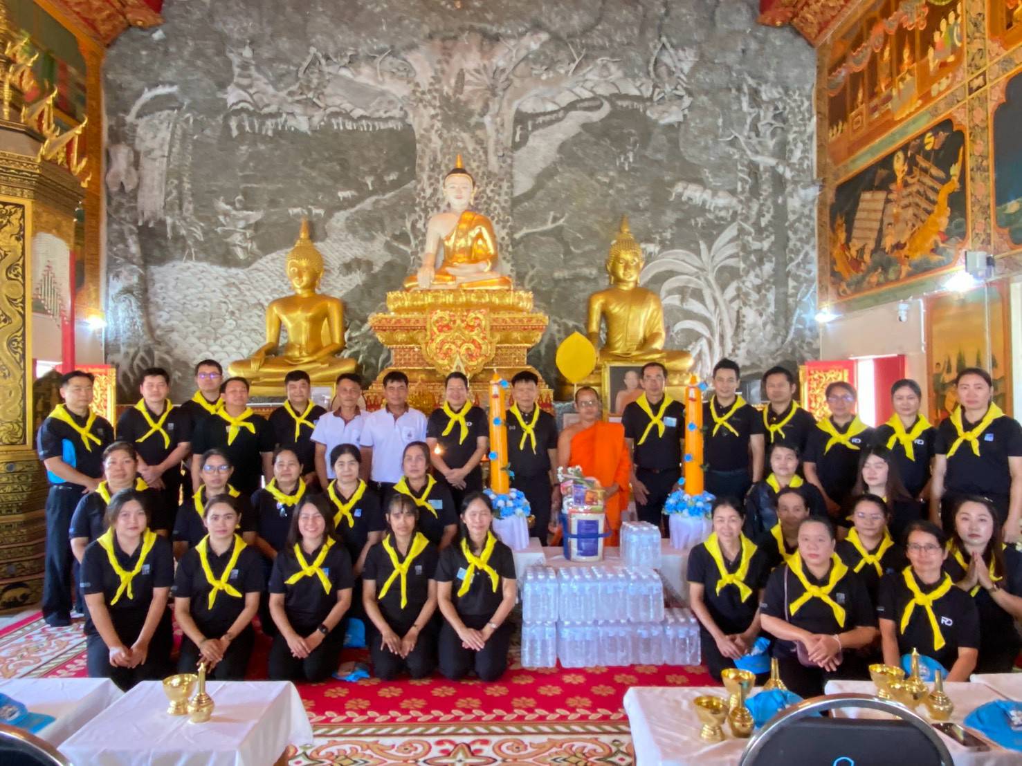  นายชินนิวัฒน์ มูลฐี สรรพากรพื้นที่น่าน  พร้อมด้วยข้าราชการและเจ้าหน้าที่ในสังกัด สำนักงานสรรพากรพื้นที่น่าน ร่วมทำบุญถวายเทียนพรรษา เนื่องในวันเข้าพรรษา ประจำปี พ.ศ.๒๕๖๙ และจัดกิจกรรมตามโครงการ 