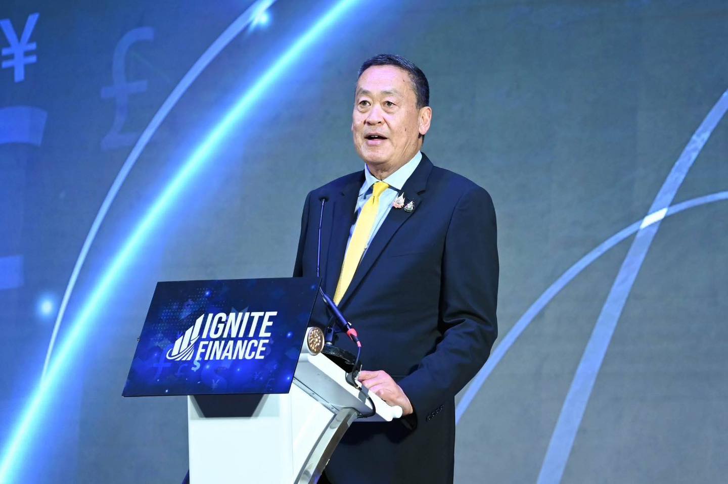 อธิบดีกรมสรรพากรร่วมงานแถลงข่าวเปิดตัวโครงการศูนย์กลางการเงิน (Financial Hub)