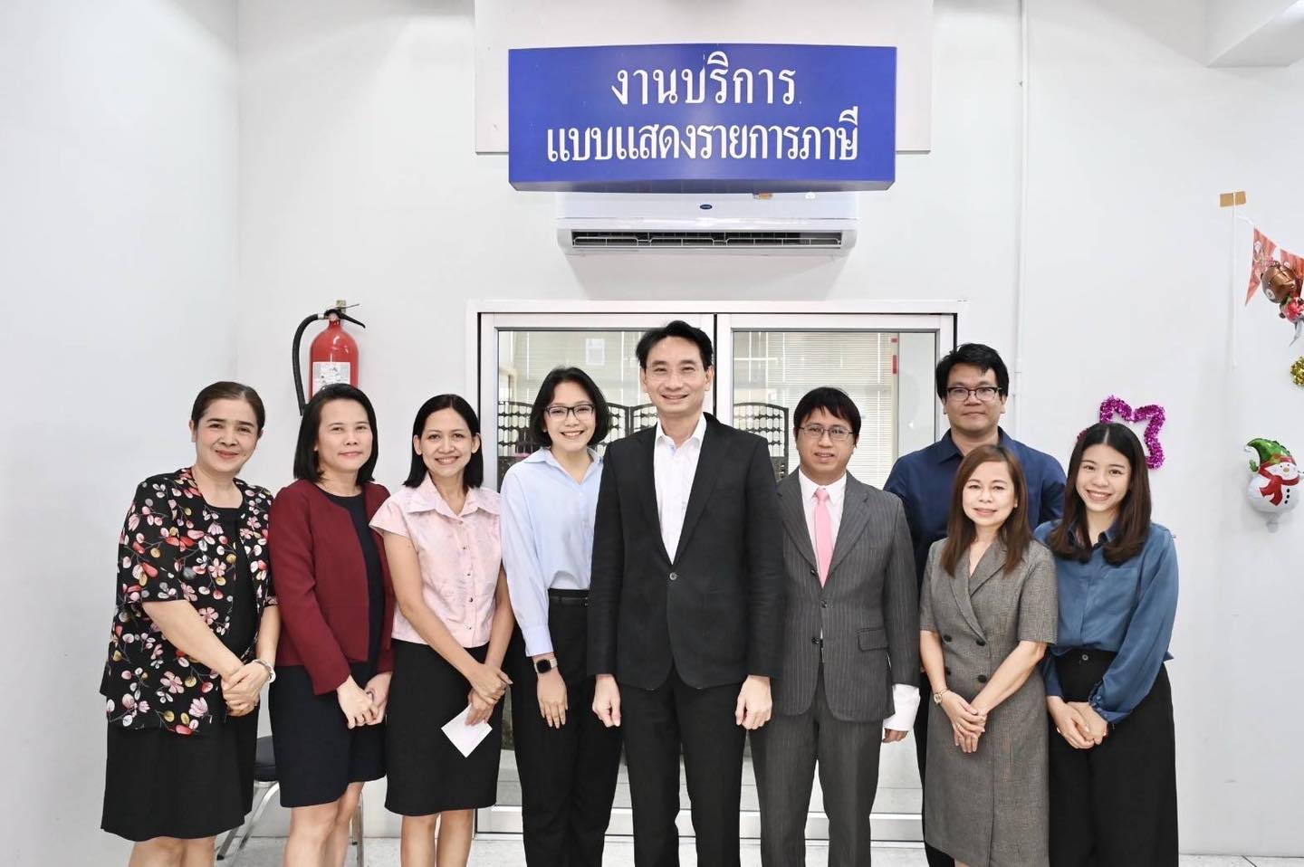 อธิบดีกรมสรรพากรตรวจเยี่ยมศูนย์สารนิเทศสรรพากร (RD Intelligence Center)