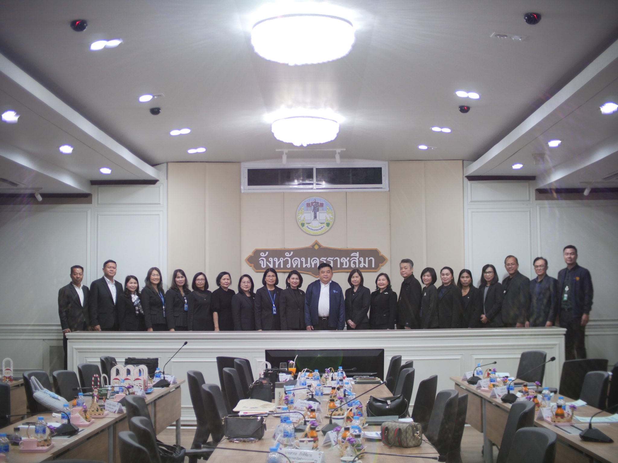 นางสาวลักขณา ต่อพล สรรพากรภาค 9 ร่วมประชุมกับหัวหน้าส่วนราชการและรัฐวิสาหกิจ ในสังกัดกระทรวงการคลัง