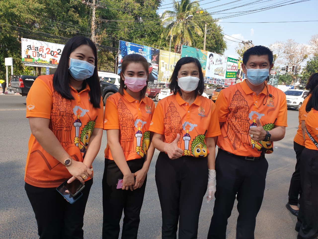 กิจกรรมร่วมปรับปรุงภูมิทัศน์พัฒนาเมืองฯ ศรีสะเกษเกมส์