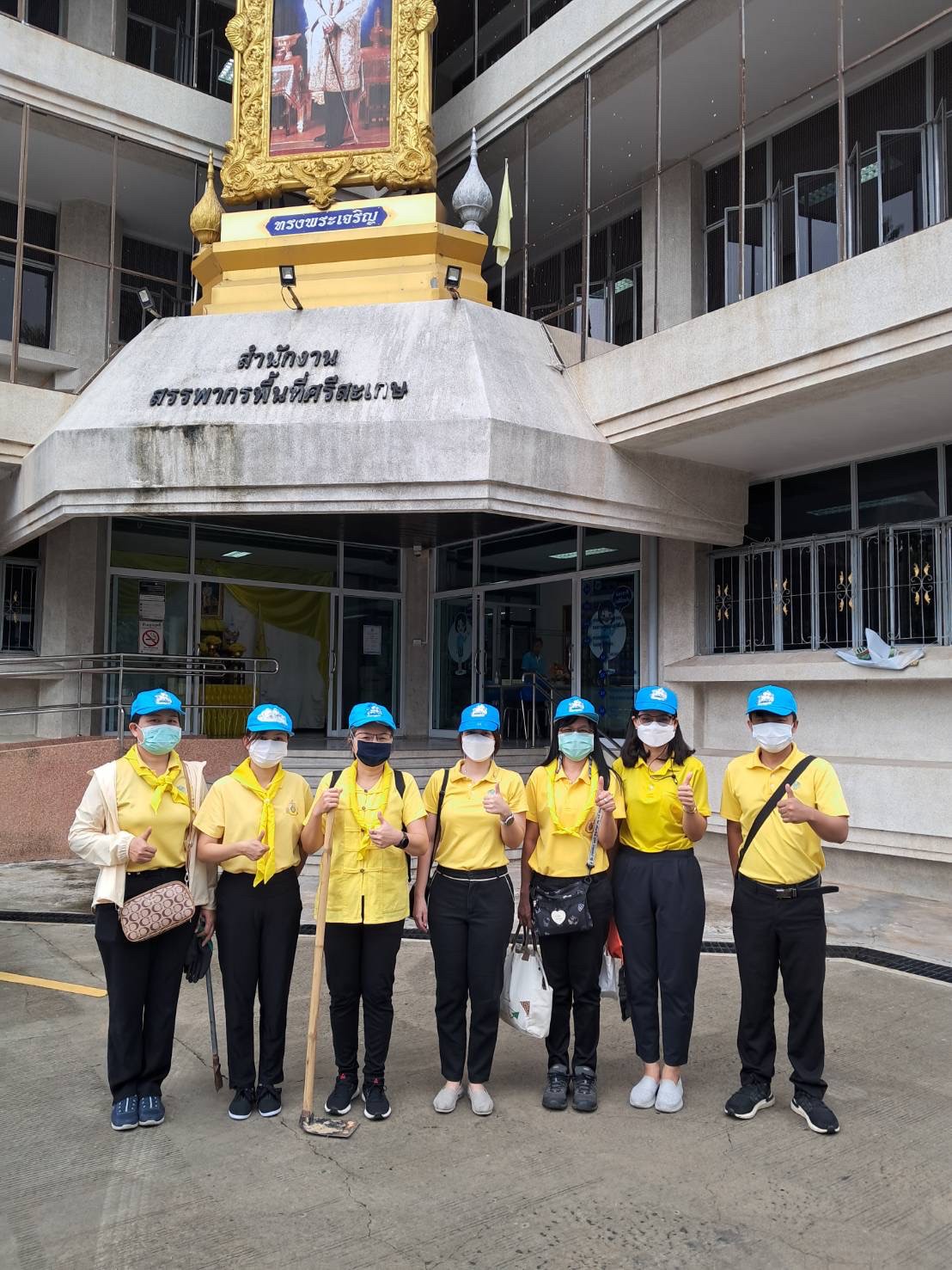 12 กรกฎาคม 2565 ส่วนแนะนำและตรวจสอบภาษีอากร นต 01 เข้าร่วมโครงการปลูกป่าเฉลิมพระเกียรติ