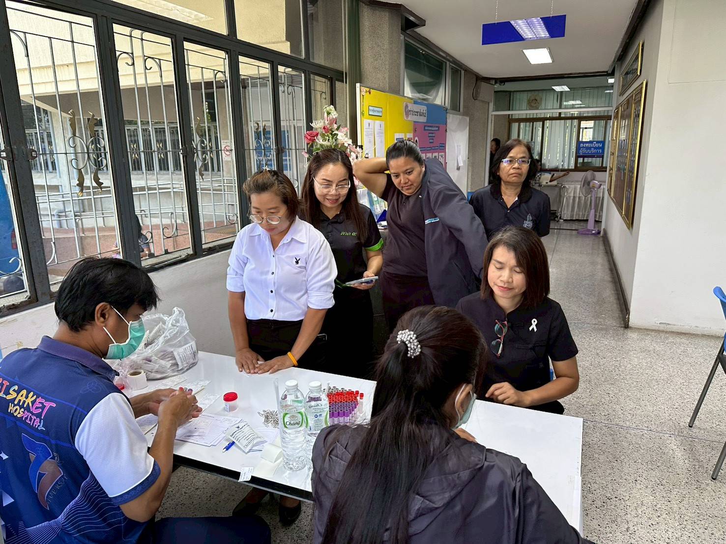 สำนักงานสรรพากรพื้นที่ศรีสะเกษร่วมโครงการตรวจสุขภาพประจำปี 2569