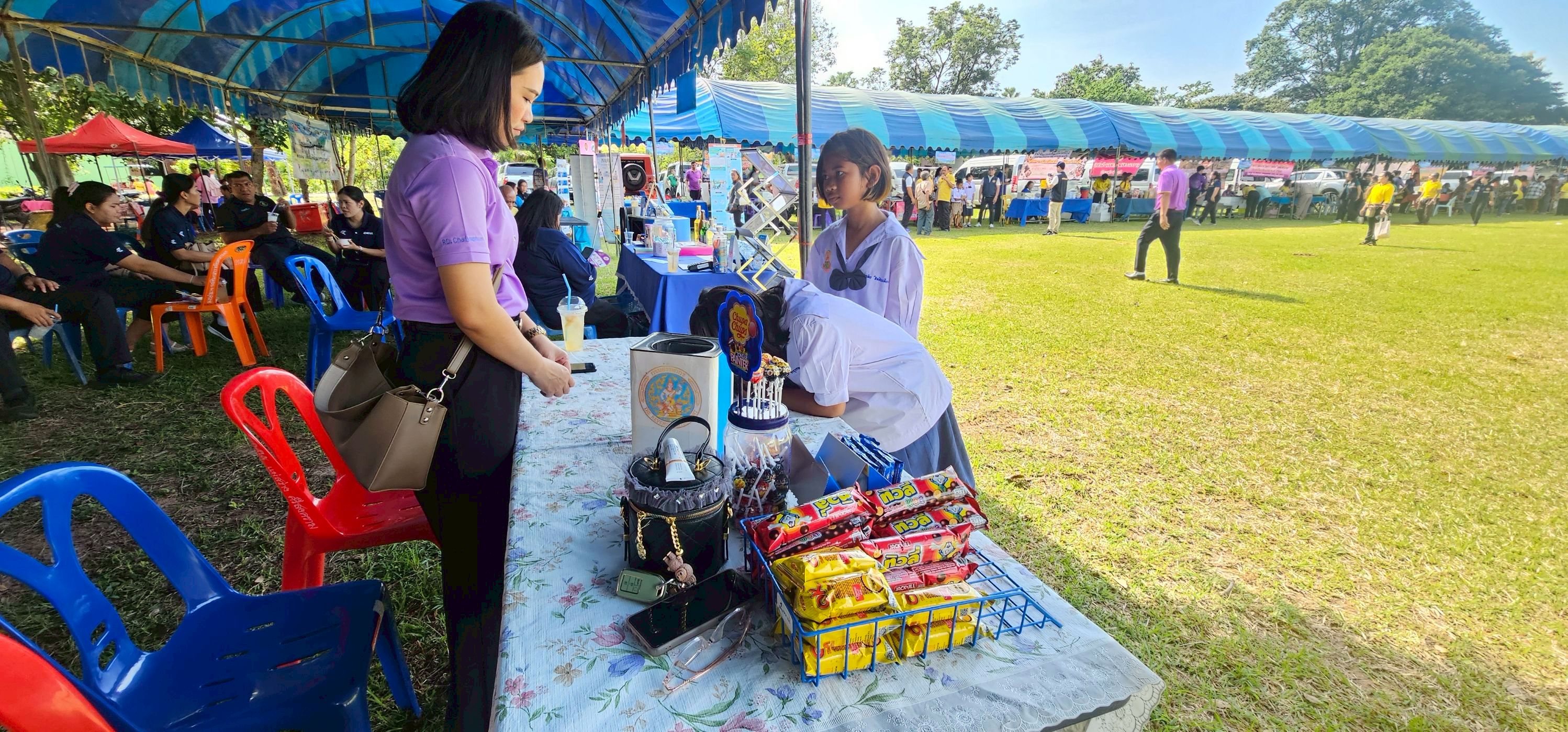 สำนักงานสรรพากรพื้นที่ชัยภูมิ ร่วมโครงการ จังหวัดเคลื่อนที่ประจำเดือน ส.ค.68 ณ โรงเรียนบ้านขี้เหล็ก 