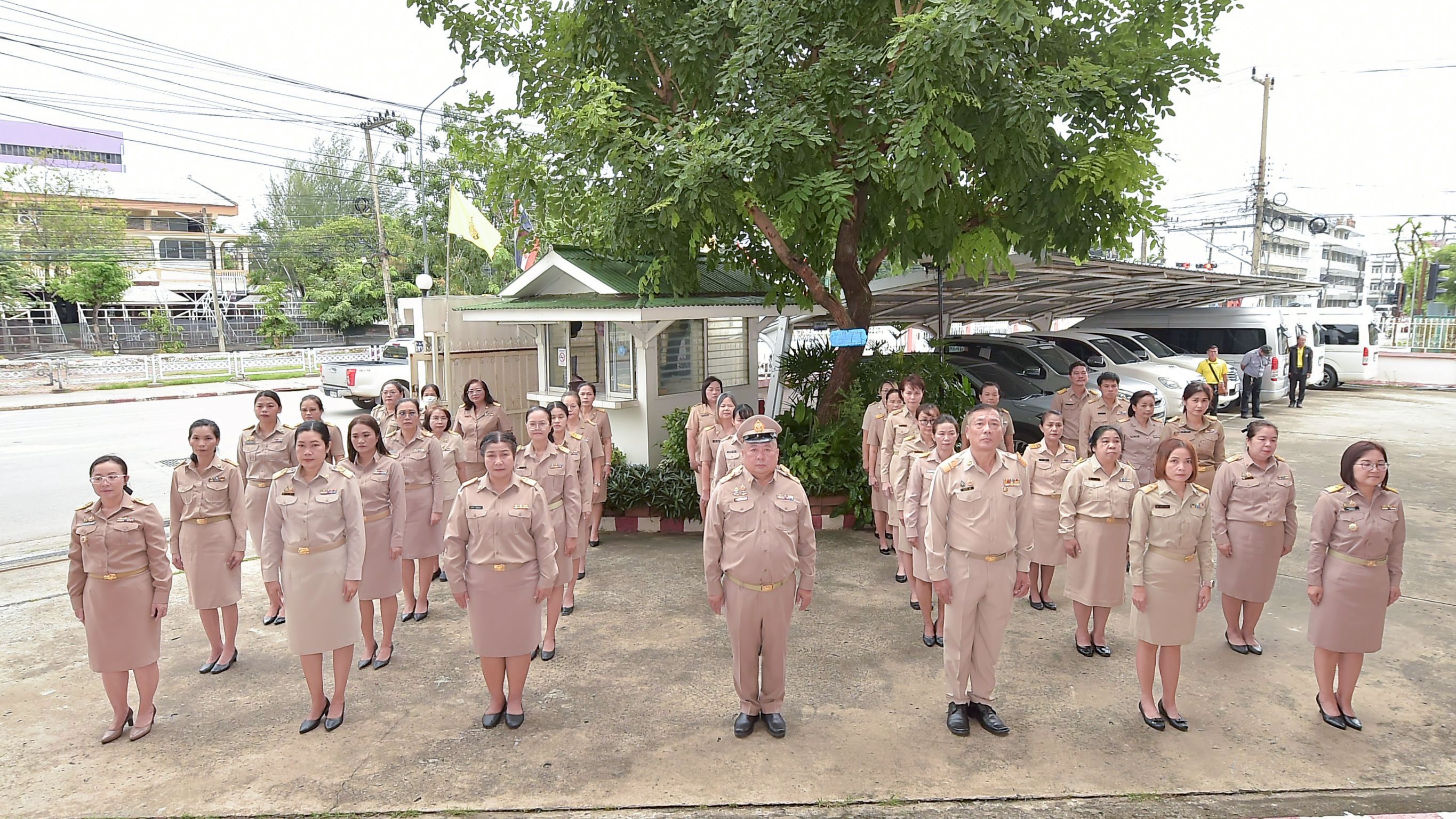 สำนักงานสรรพากรพื้นที่ชัยภูมิ จัดกิจกรรมเคารพธงชาติและร้องเพลงชาติไทย เนื่องในวันพระราชทานธงชาติไทย 28 กันยายน  (Thai National Flag Day) ประจำปี 2568