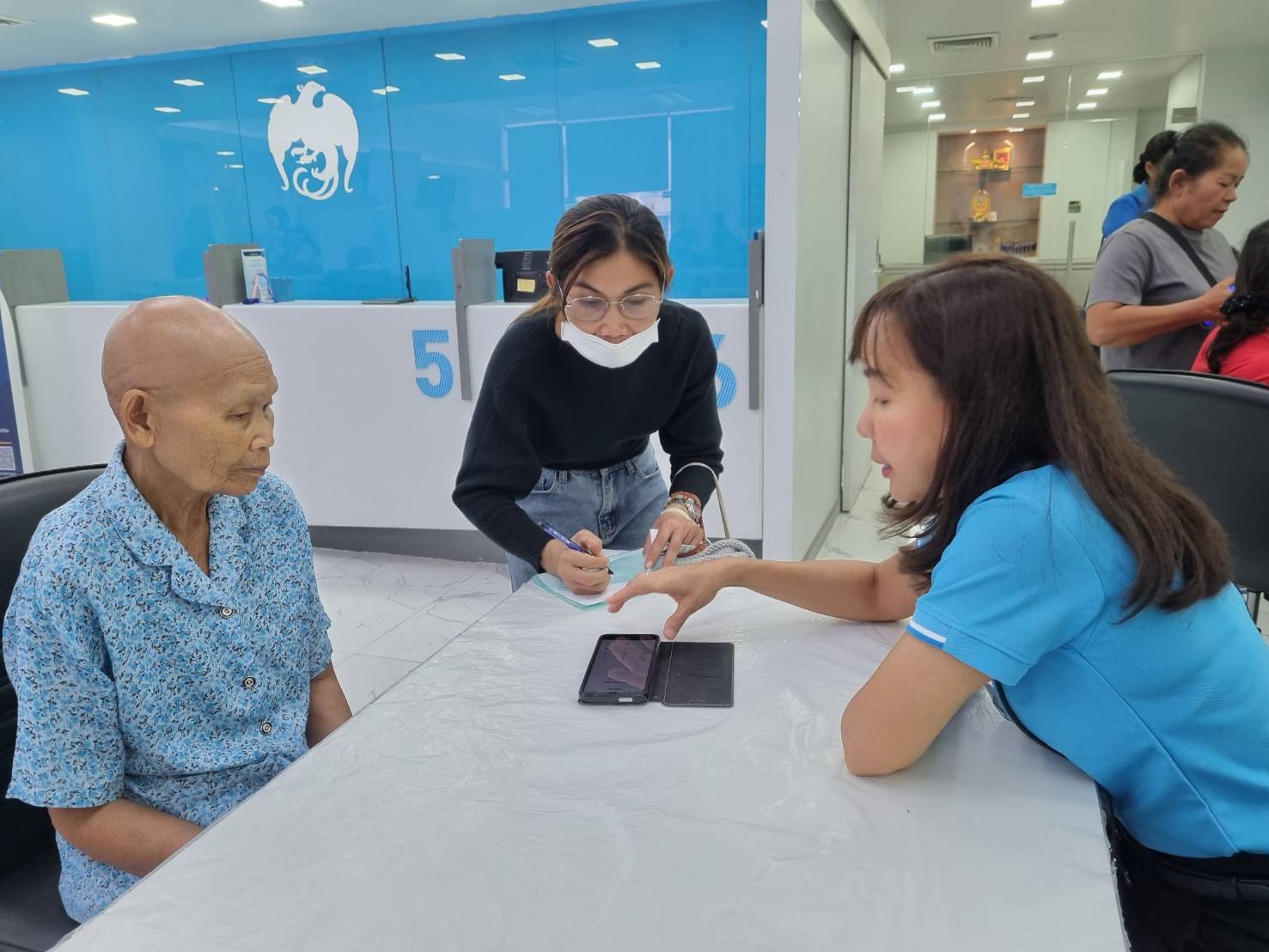 สนง.สรรพากรพื้นที่ชัยภูมิร่วมกับ จนท.ในหน่วยงานสังกัดกระทรวงการคลัง ได้ออกให้บริการ ให้คำแนะนำ  โครงการ คนละครึ่ง พลัส