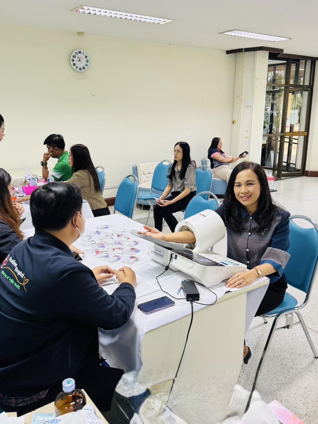 เมื่อวันที่ 19 กุมภาพันธ์ 2568 สำนักงานสรรพากรพื้นที่ยโสธร จัดโครงการตรวจสุขภาพประจำปี
