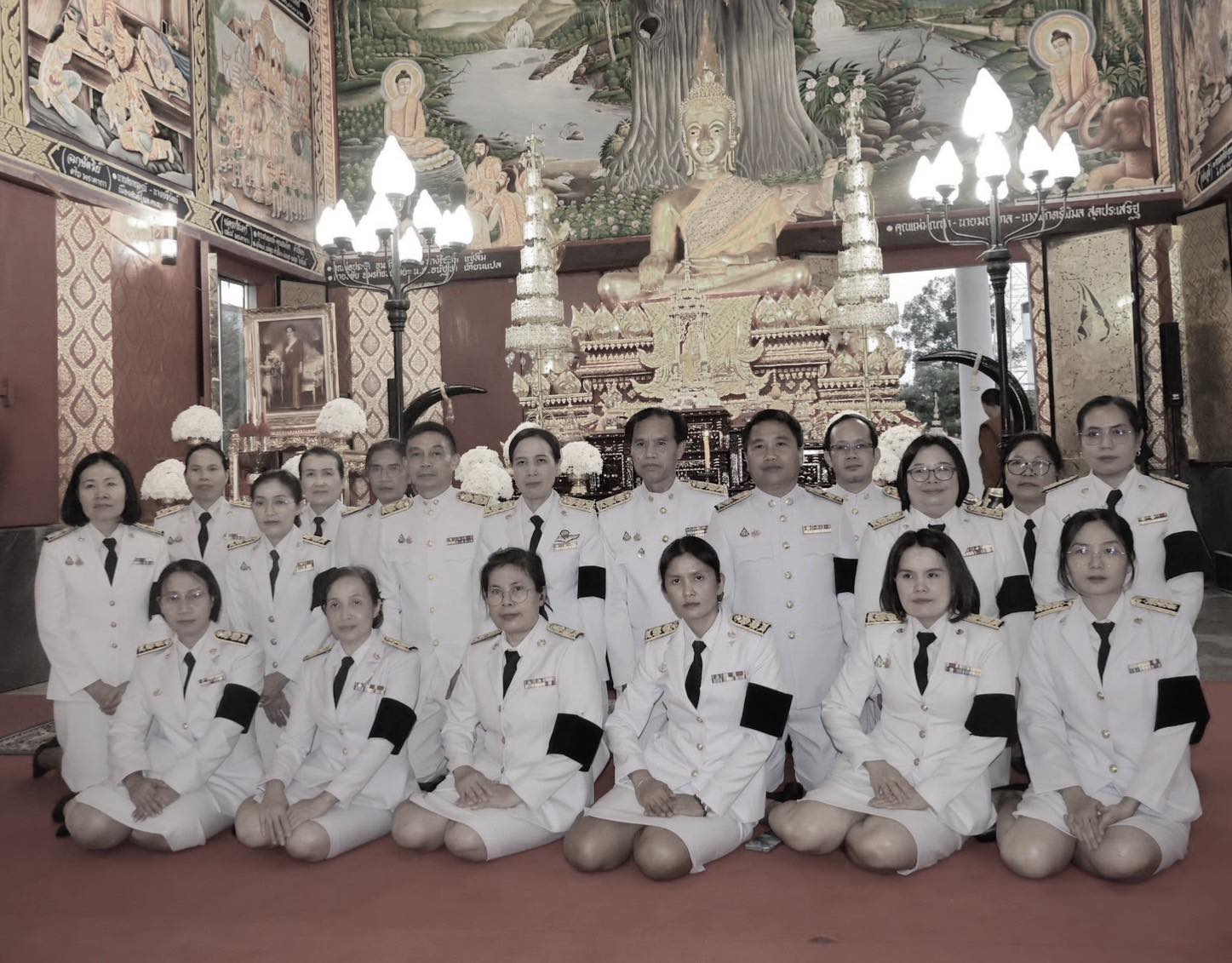 วันที่ ๒๙ ตุลาคม ๒๕๖๘ นางเปรมฤดี อุ่นจิตต สรรพากรพื้นที่ยโสธร พร้อมด้วยเจ้าหน้าที่ในสังกัดสำนักงานสรรพากรพื้นที่ยโสธร เข้าร่วมพิธีบำเพ็ญกุศล สวดพระอภิธรรมอุทิศถวายพระราชกุศล แด่สมเด็จพระนางเจ้าสิริกิติ์ พระบรมราชินีนาถ พระบรมราชชนนีพันปีหลวง