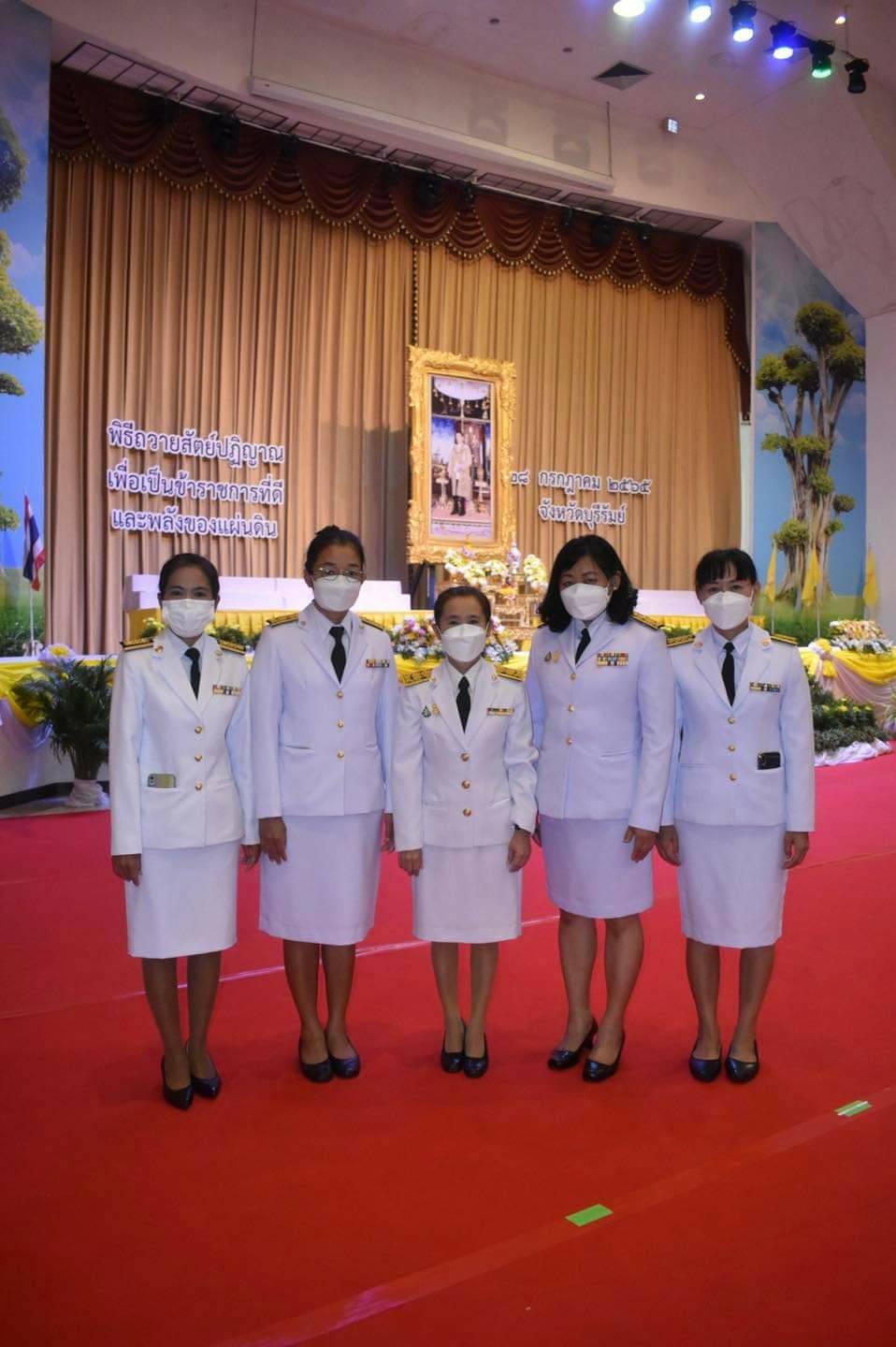 สำนักงานสรรพากรพื้นที่บุรีรัมย์ ร่วมพิธีเนื่องในโอกาสวันเฉลิมพระชนมพรรษาพระบาทสมเด็จพระเจ้าอยู่หัว 28 กรกฎาคม 2565