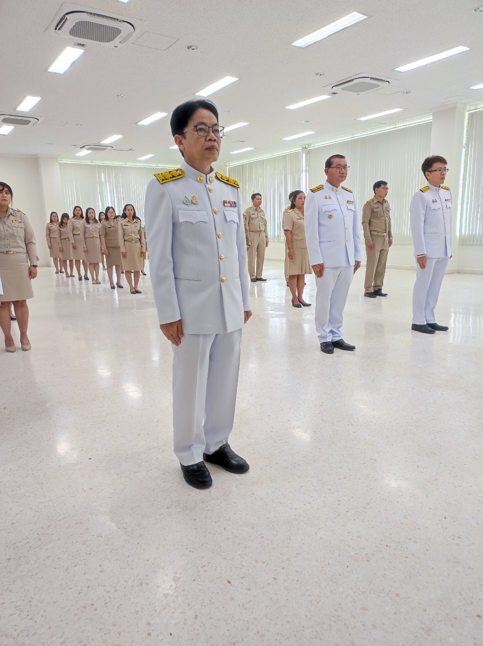 พิธีถวายสัตย์ปฏิญาณเพื่อเป็นข้าราชการที่ดีและพลังของแผ่นดิน 