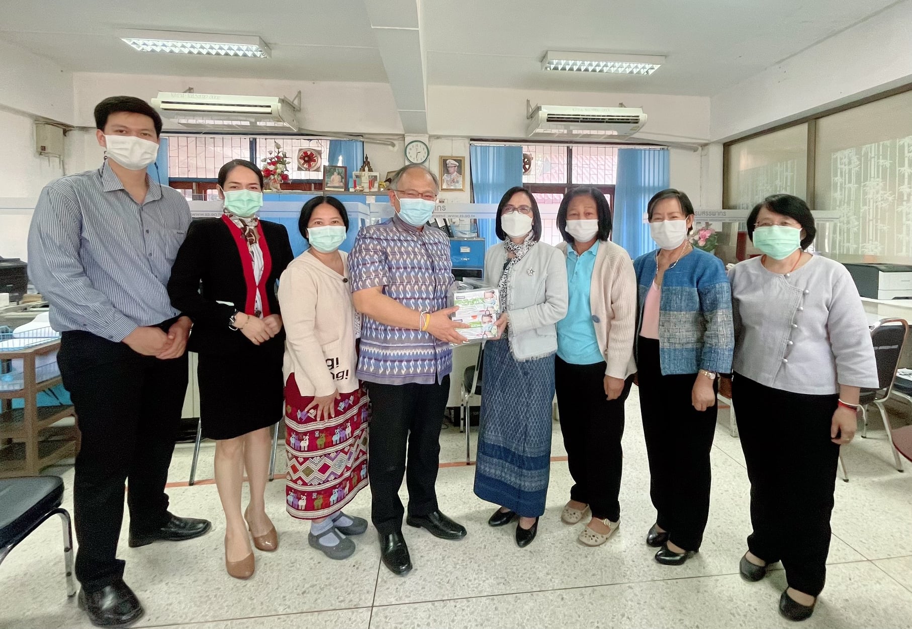 นายอาทร ศรีเชียงสา สรรพากรภาค10 ตรวจเยี่ยมสำนักงานสรรพากรพื้นที่สาขาในสังกัด  สำนักงานสรรพากรพื้นที่หนองคาย 