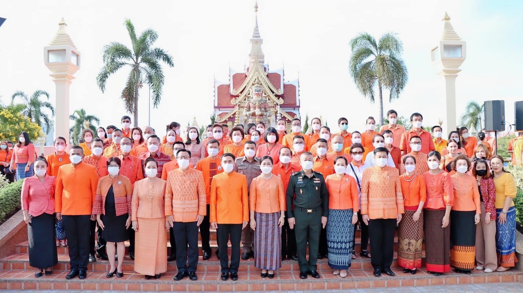 สำนักงานสรรพากรภาค 10 ร่วมพิธีสงฆ์ และพิธีบวงสรวงงานทุ่งศรีเมืองจังหวัดอุดรธานี ประจำปี พ.ศ. 2565