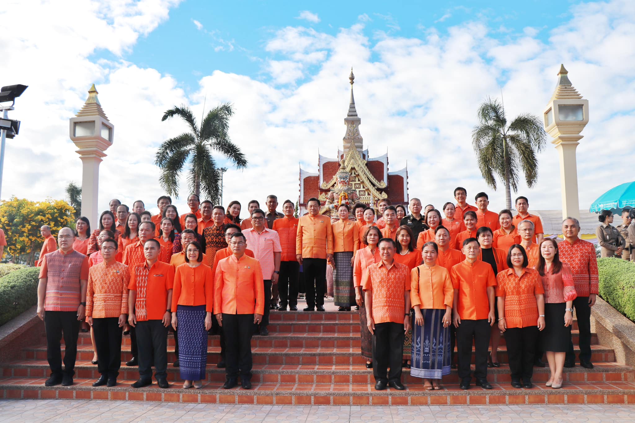 สำนักงานสรรพากรภาค 10 ร่วมพิธีสงฆ์ และพิธีบวงสรวงงานทุ่งศรีเมืองจังหวัดอุดรธานี ประจำปี พ.ศ. 2566